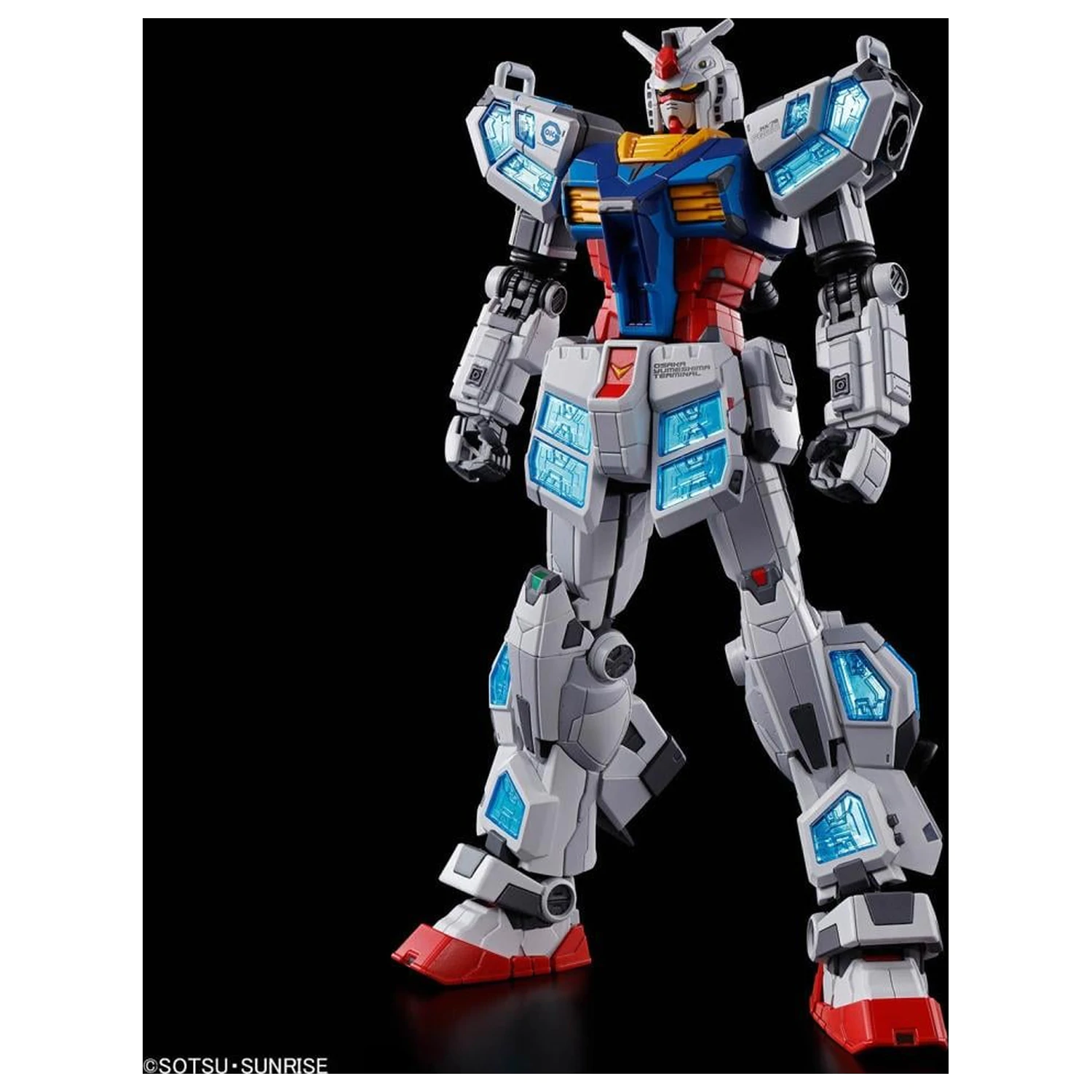 Gundam 1/144 RX-78F00/E (EX-001 G.L.R.S.S.) Kemijski Modelni Komplet fotografija izdelka