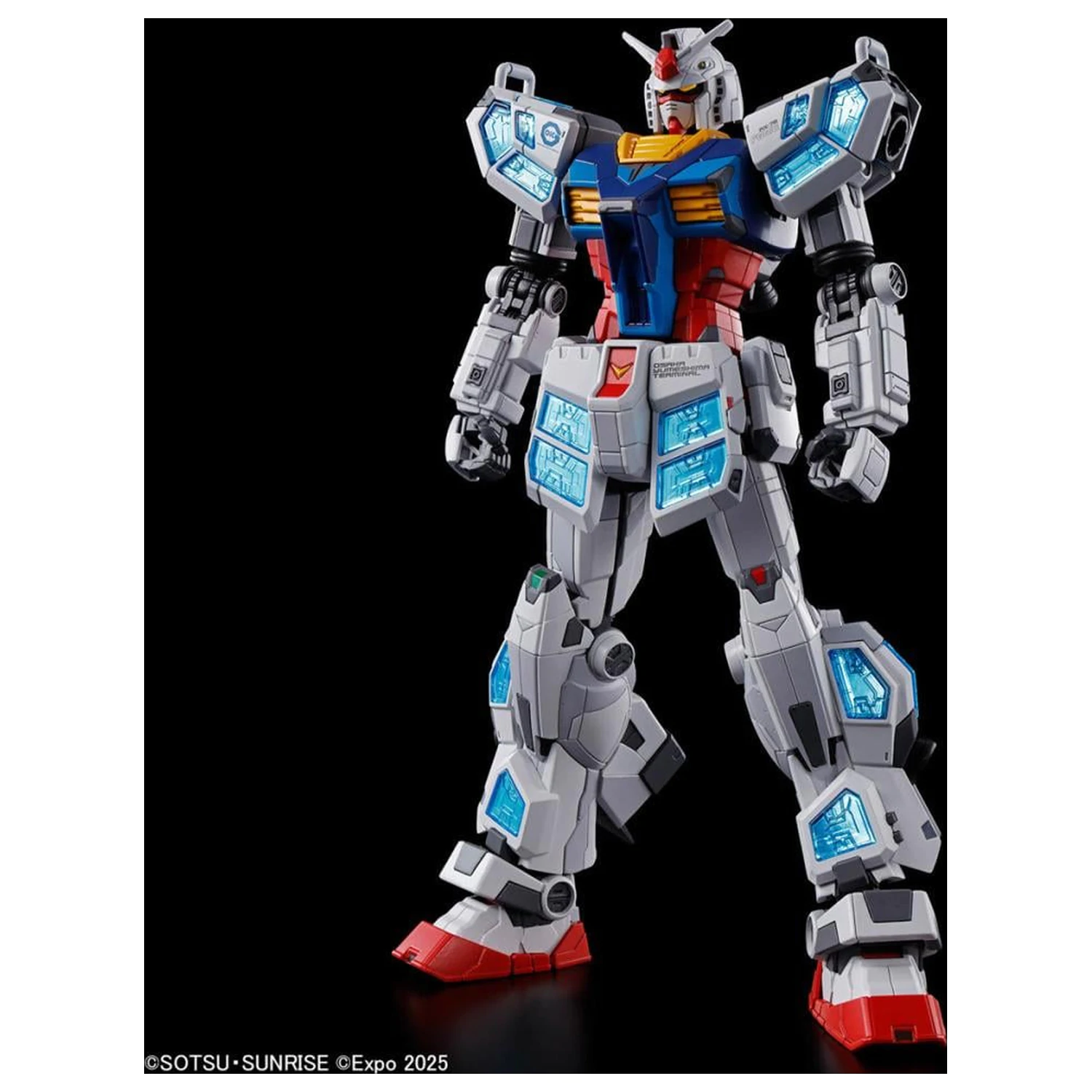 Gundam 1/144 RX-78F00/E (EX-001 G.L.R.S.S. Feather Unit) komplet modela fotografija izdelka