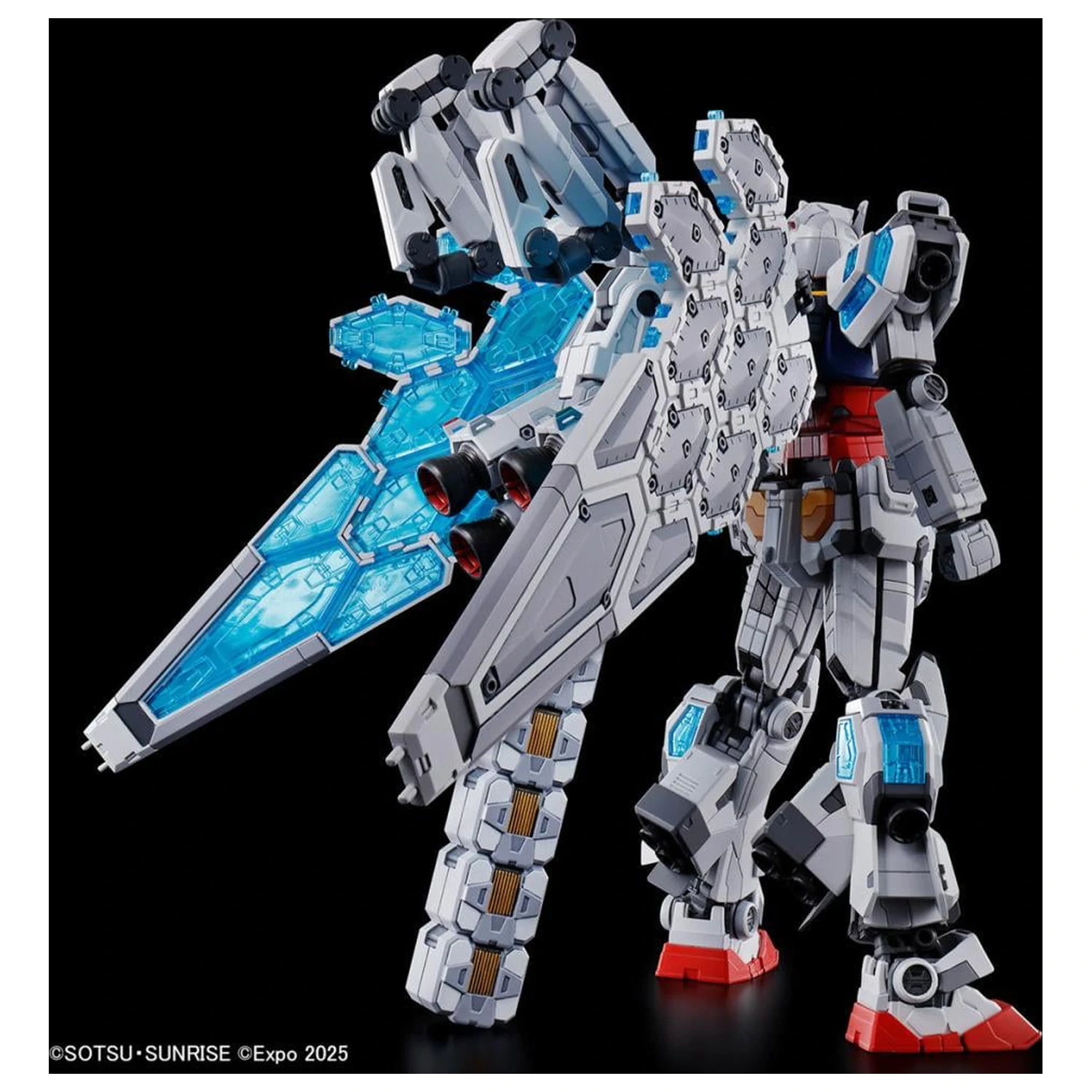 Gundam 1/144 RX-78F00/E (EX-001 G.L.R.S.S. Feather Unit) komplet modela fotografija izdelka