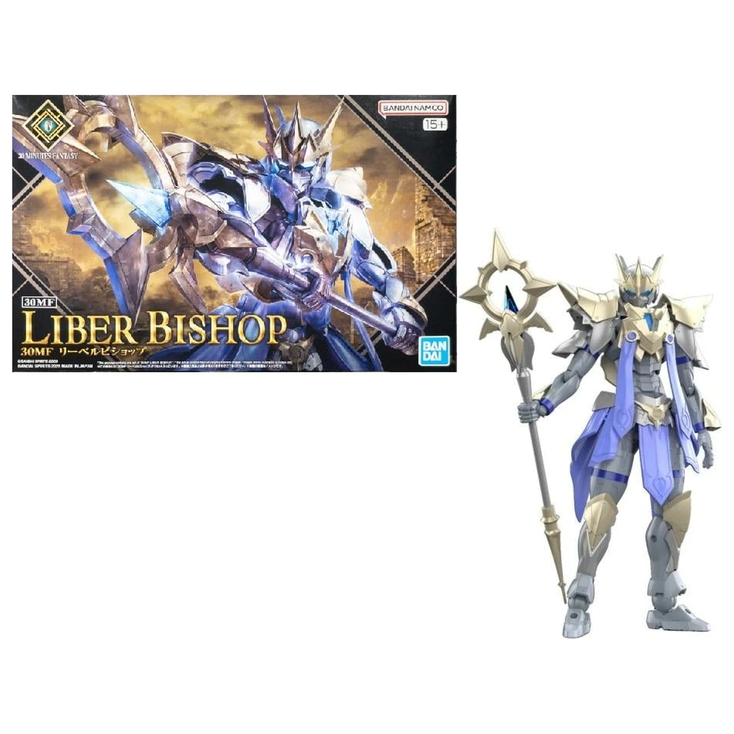 Gundam 30MF Liber Bishop Model komplet fotografija izdelka