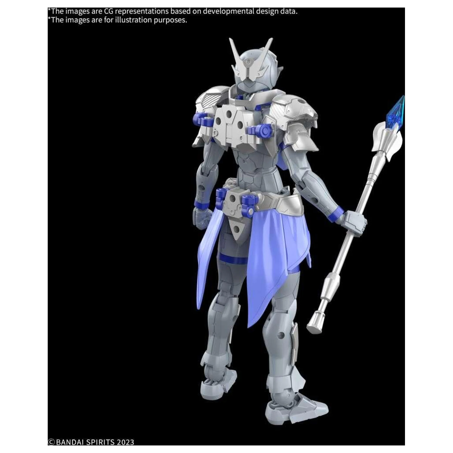 Gundam 30MF Liber Priest komplet modela fotografija izdelka