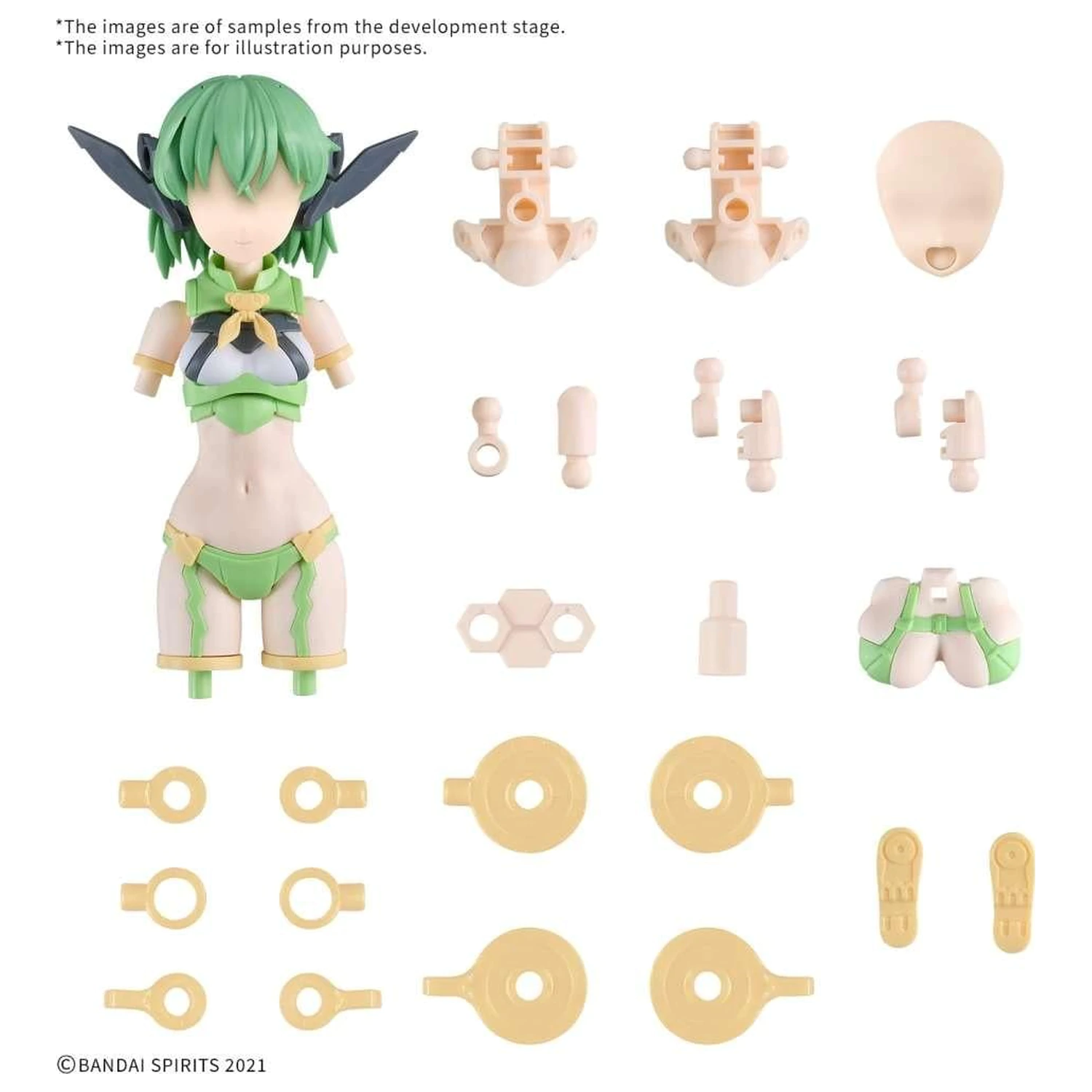 Gundam 30MS Option Parts Set 16 Komplet modelov fotografija izdelka