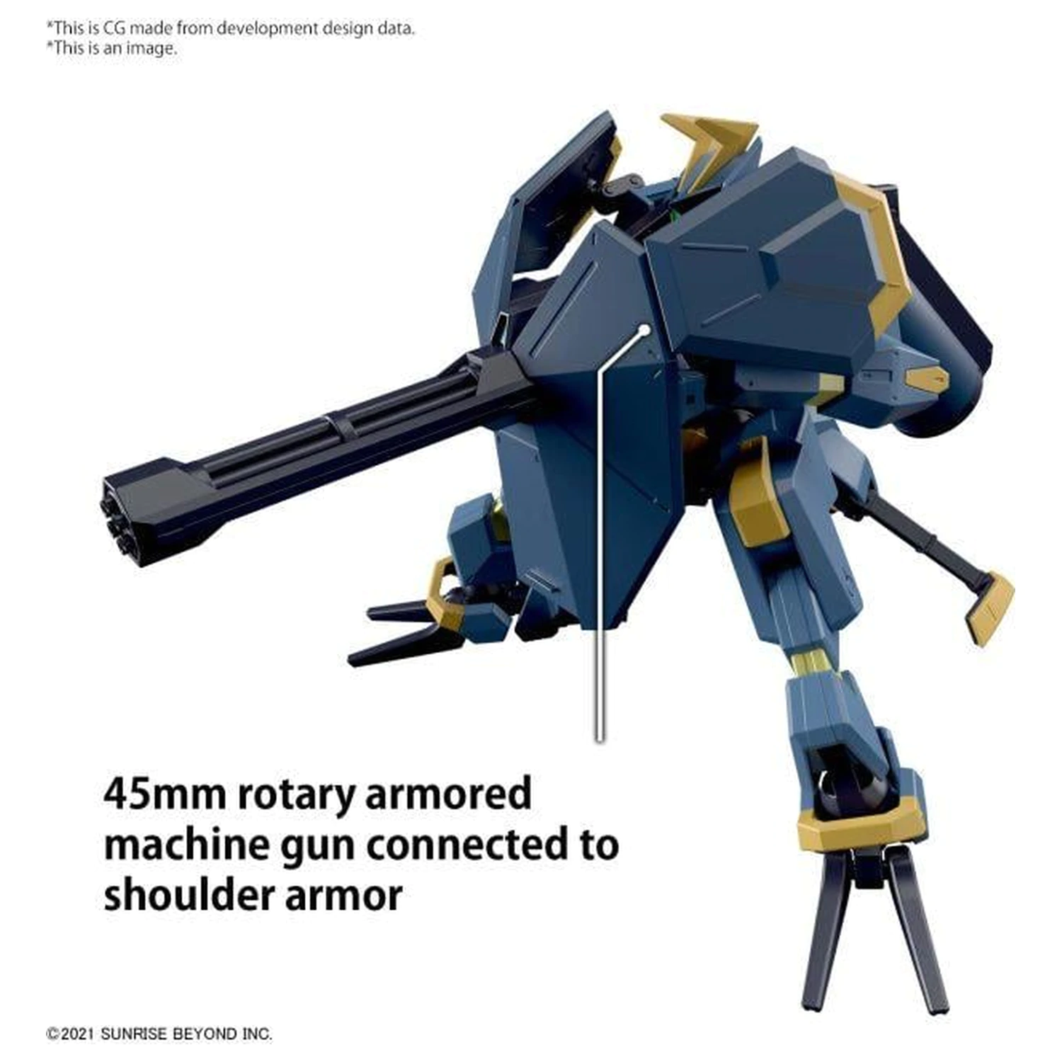 Gundam Amaim Nov predmet B Model komplet fotografija izdelka