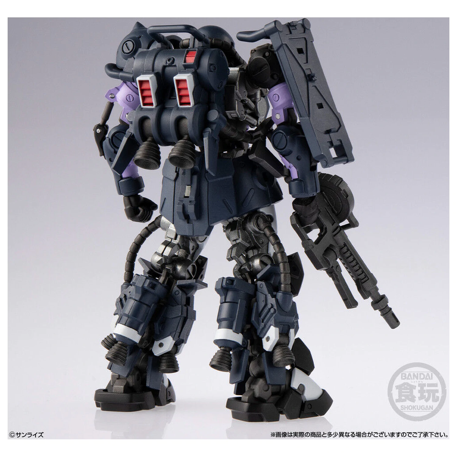 Gundam Artifact PRO High Mobility Zaku II Black Tri-Stars Specification figura 10cm fotografija izdelka