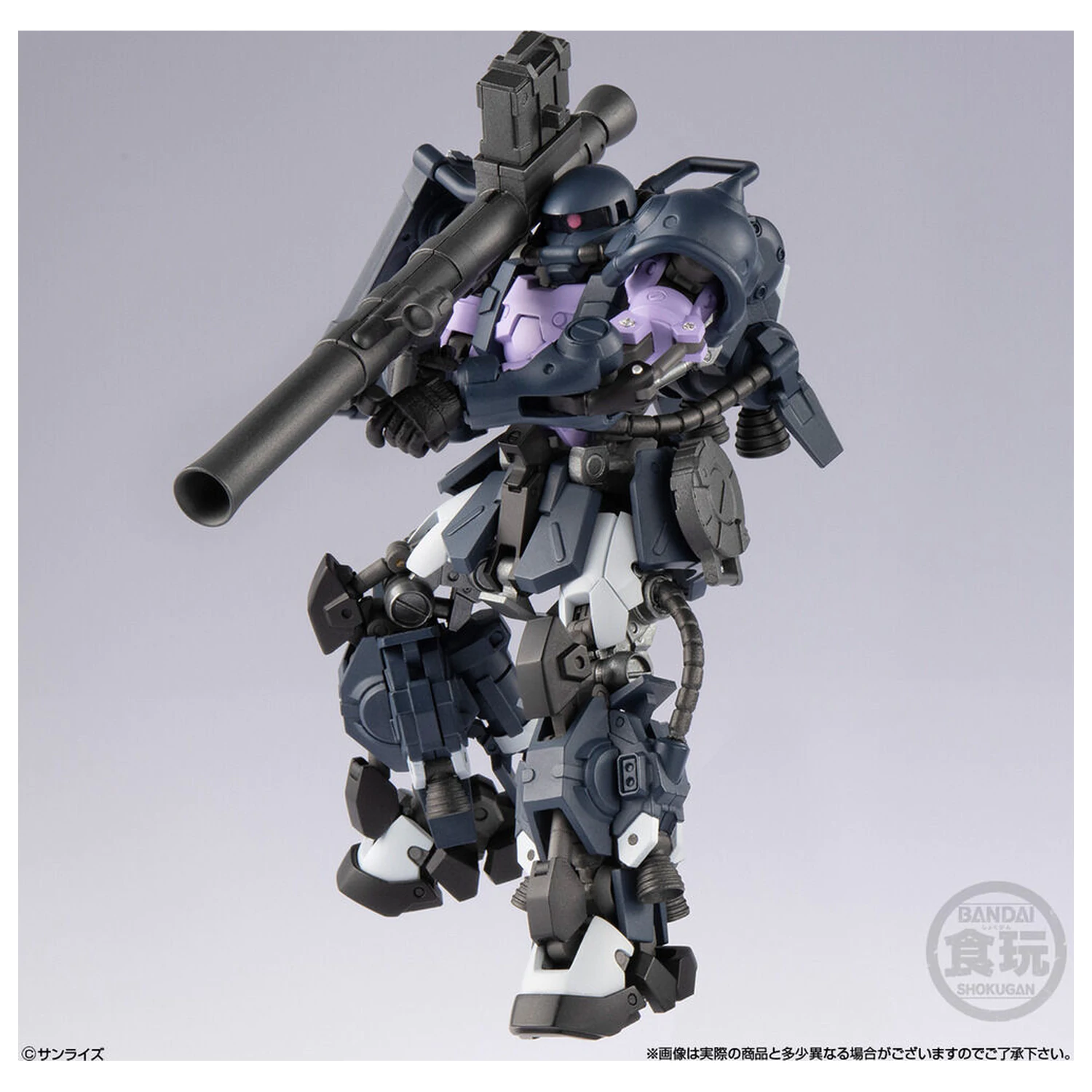 Gundam Artifact PRO High Mobility Zaku II Black Tri-Stars Specification figura 10cm fotografija izdelka