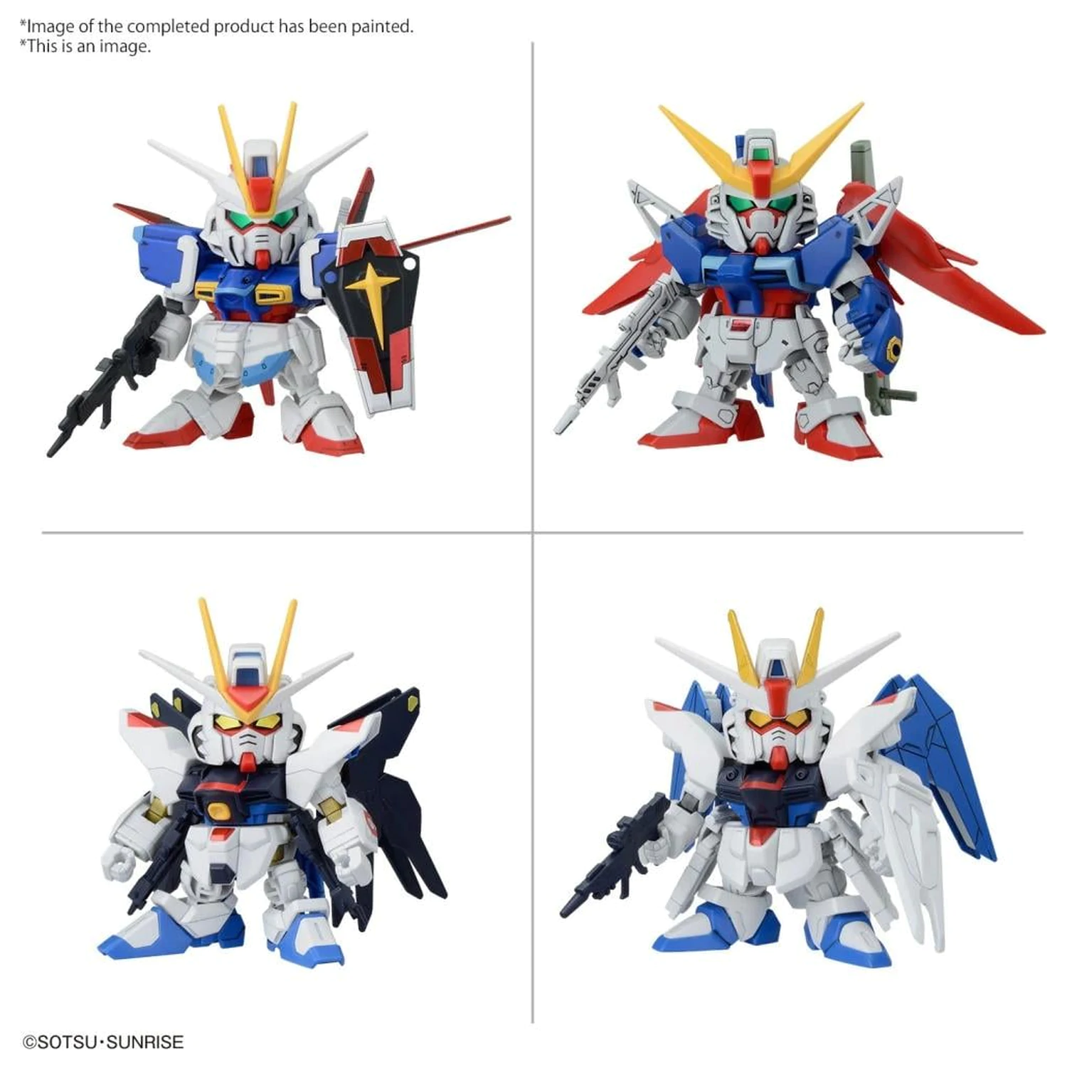 GUNDAM BB Senshi CE Battle of Destiny Set Komplet modela fotografija izdelka