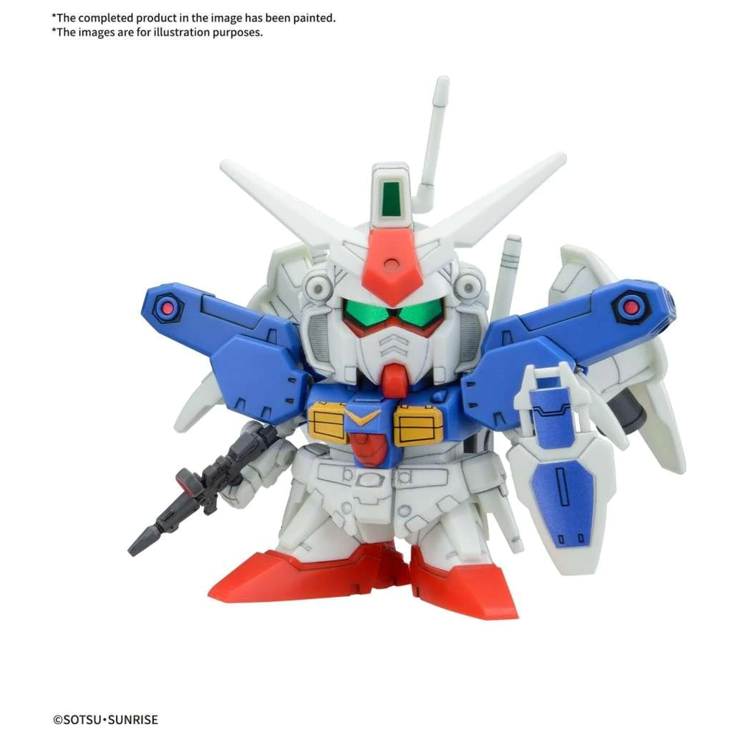 Gundam BB Senshi Mobile Suit Gundam Komplet modela fotografija izdelka