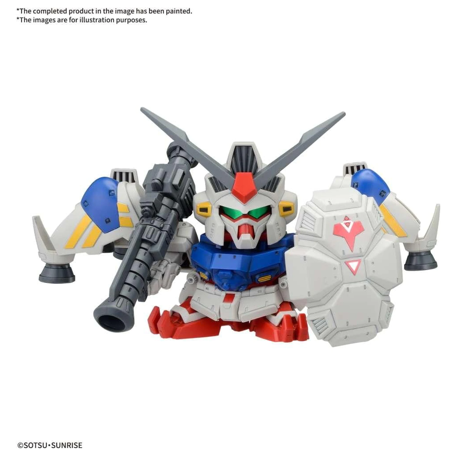 Gundam BB Senshi Mobile Suit Gundam Komplet modela fotografija izdelka