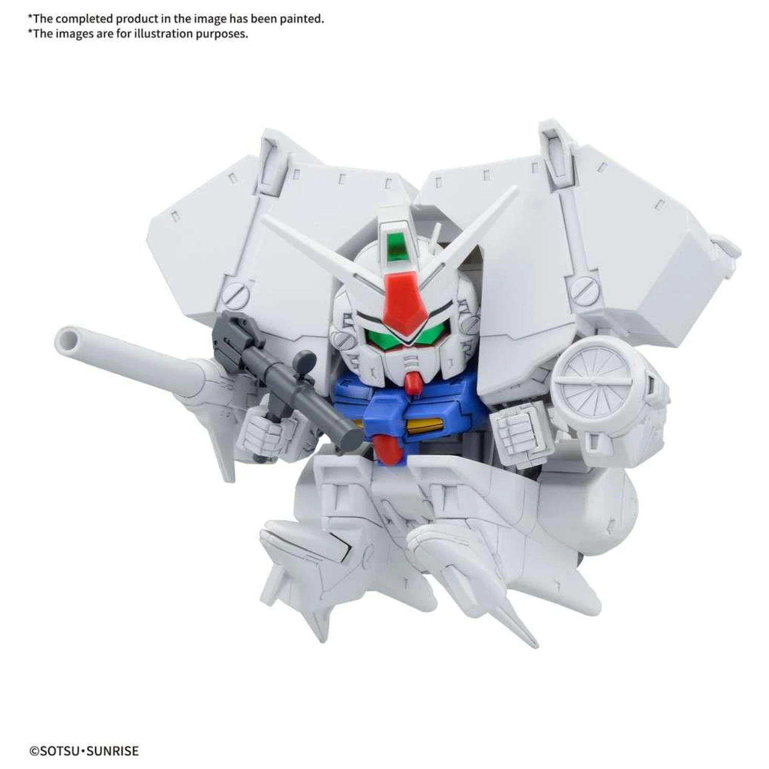 Gundam BB Senshi Mobile Suit Gundam Komplet modela fotografija izdelka