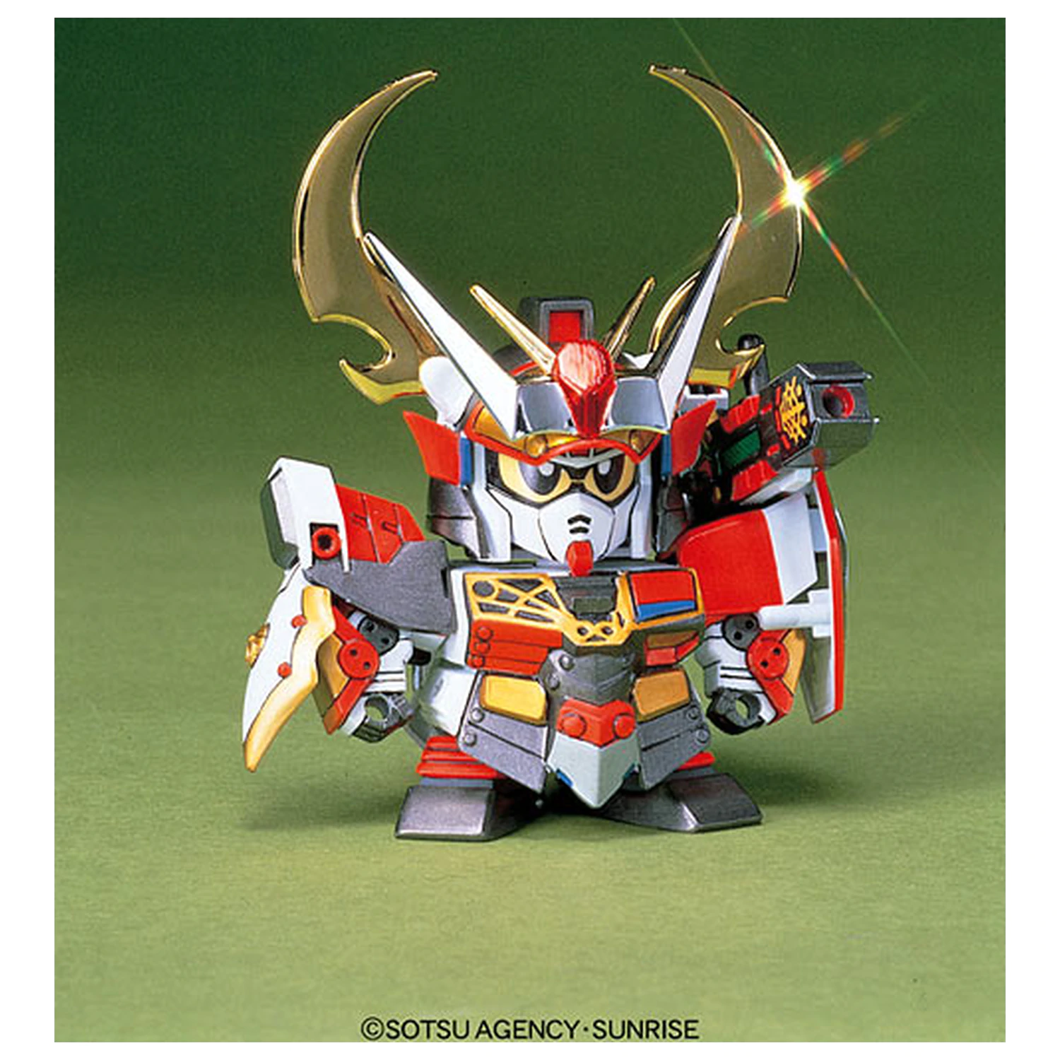 Gundam BB102 Musha Heavy Gundam komplet modela fotografija izdelka