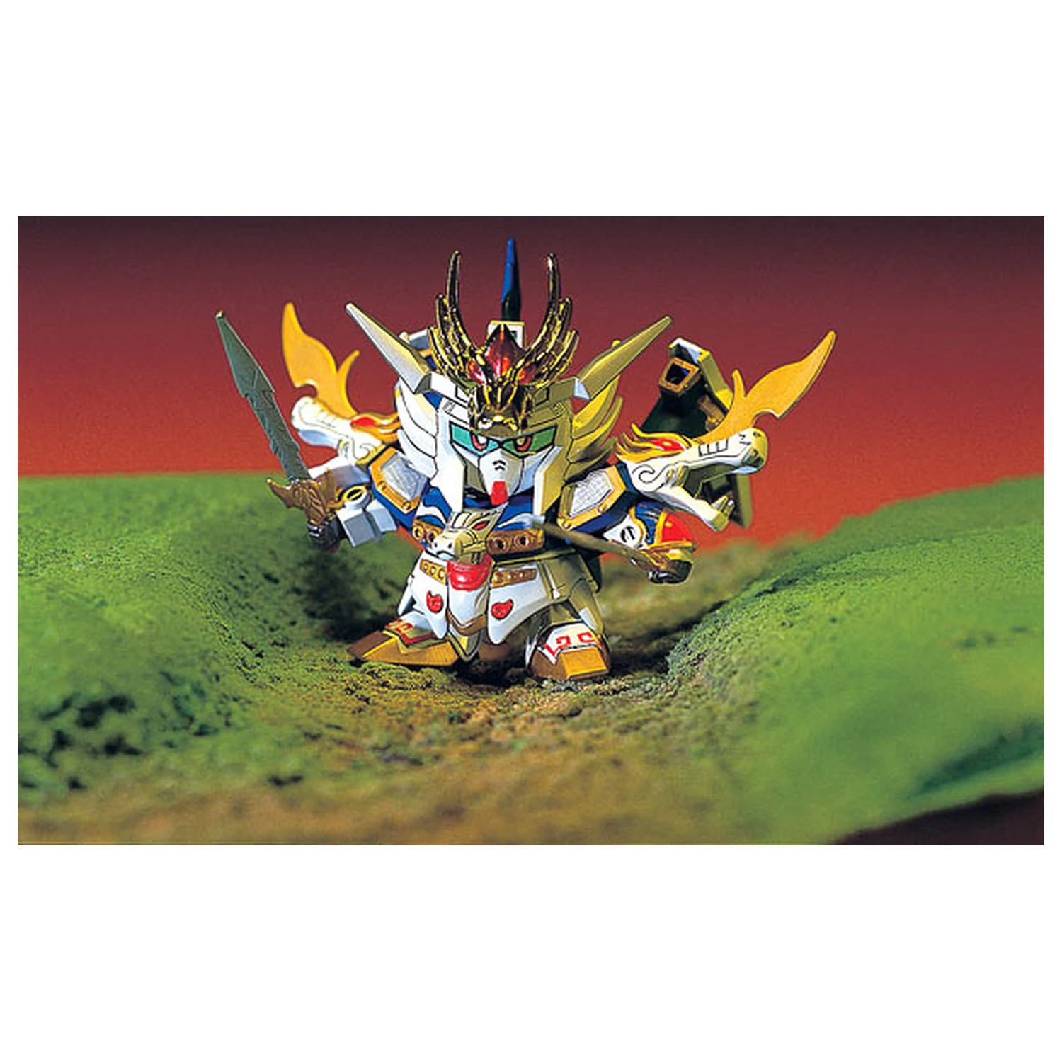 Gundam BB115 Hakuryu Taitei Model komplet fotografija izdelka