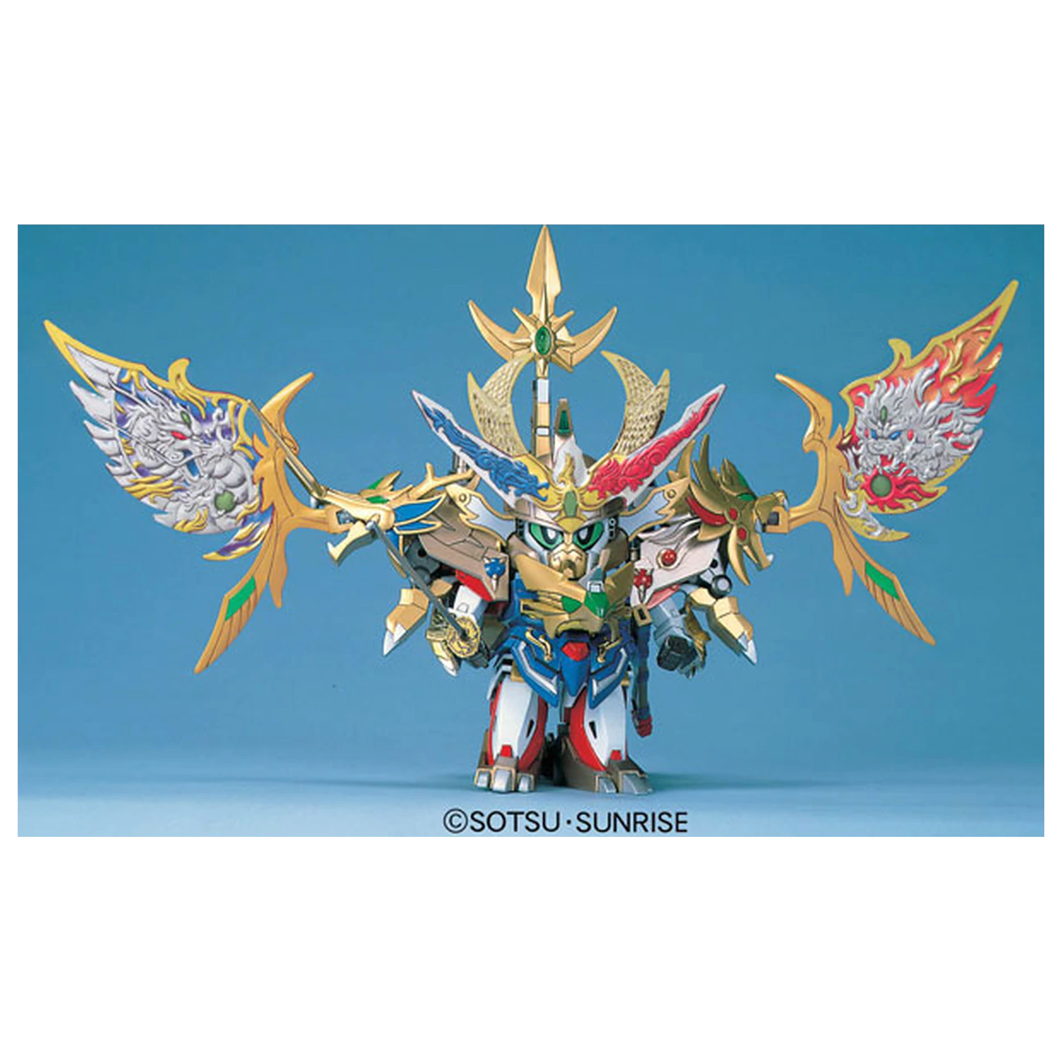 GUNDAM BB167 Kijin Daisyougun Shiryuhou "Kirahagane Gok" komplet modela fotografija izdelka