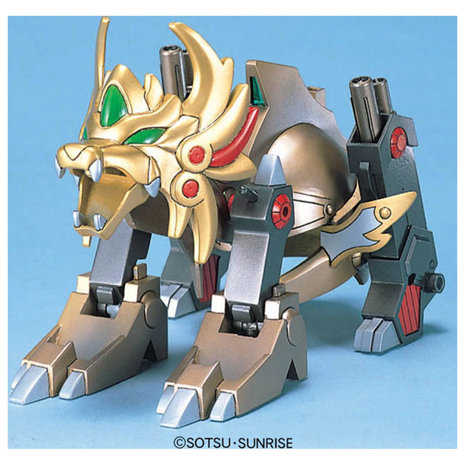 GUNDAM BB167 Kijin Daisyougun Shiryuhou "Kirahagane Gok" komplet modela fotografija izdelka