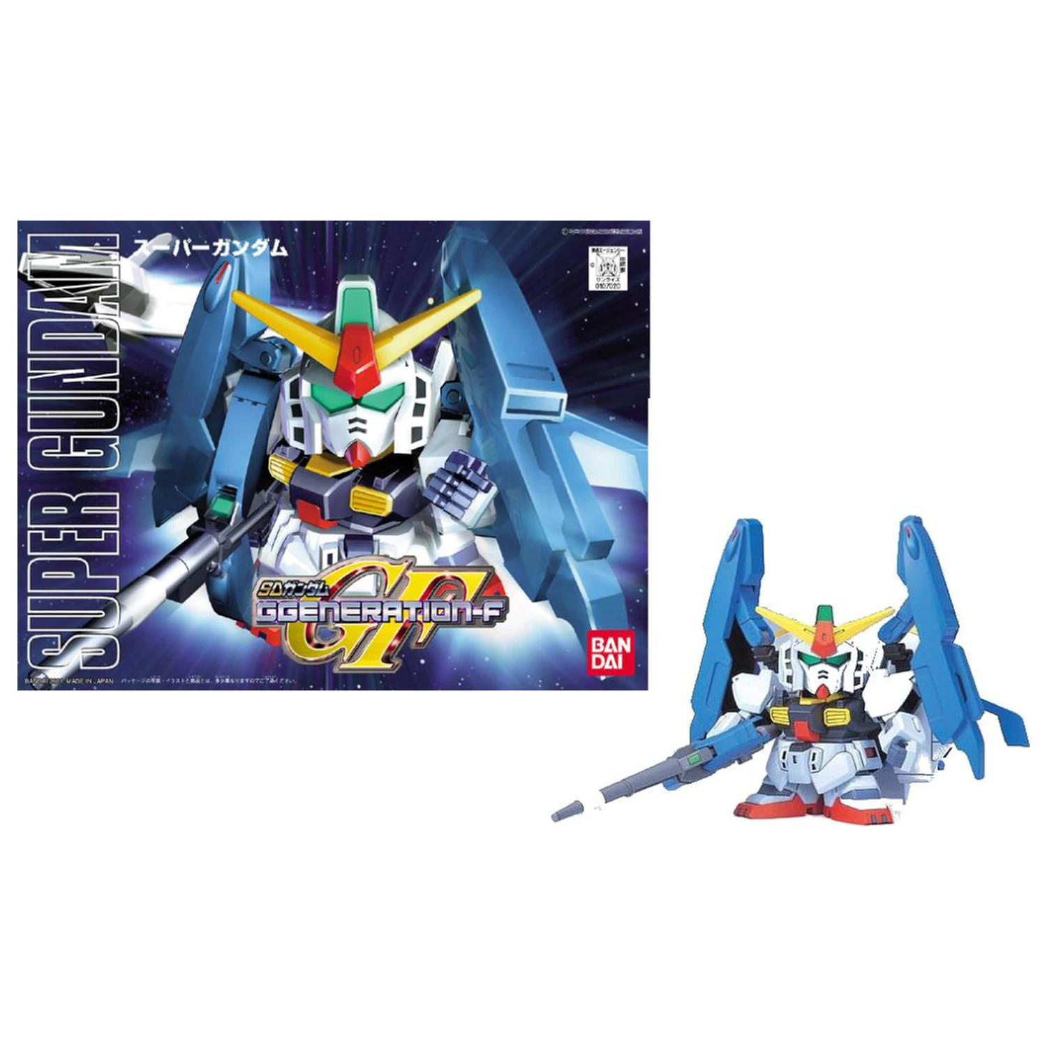 GUNDAM BB227 Super Gundam Komplet modela fotografija izdelka