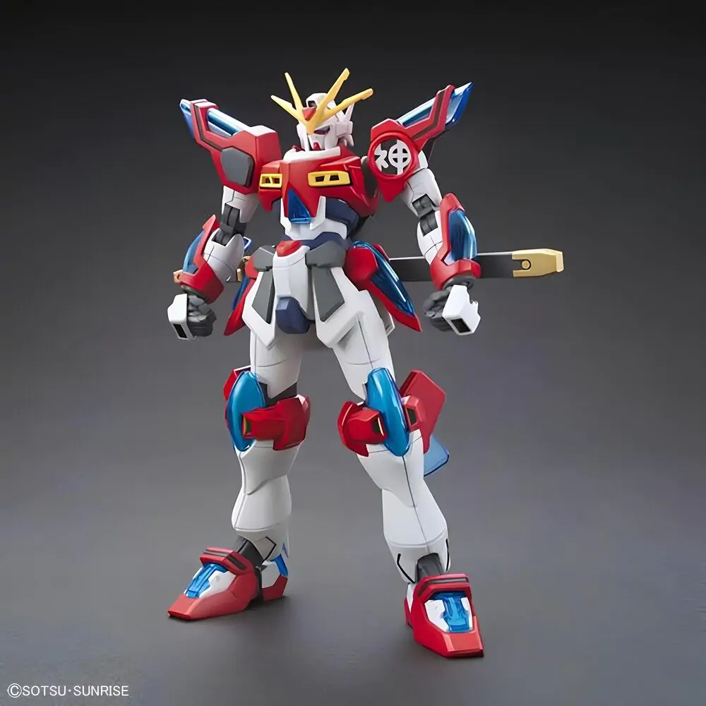 Gundam Build Fighters Try Kamiki Burning Gundam figura fotografija izdelka