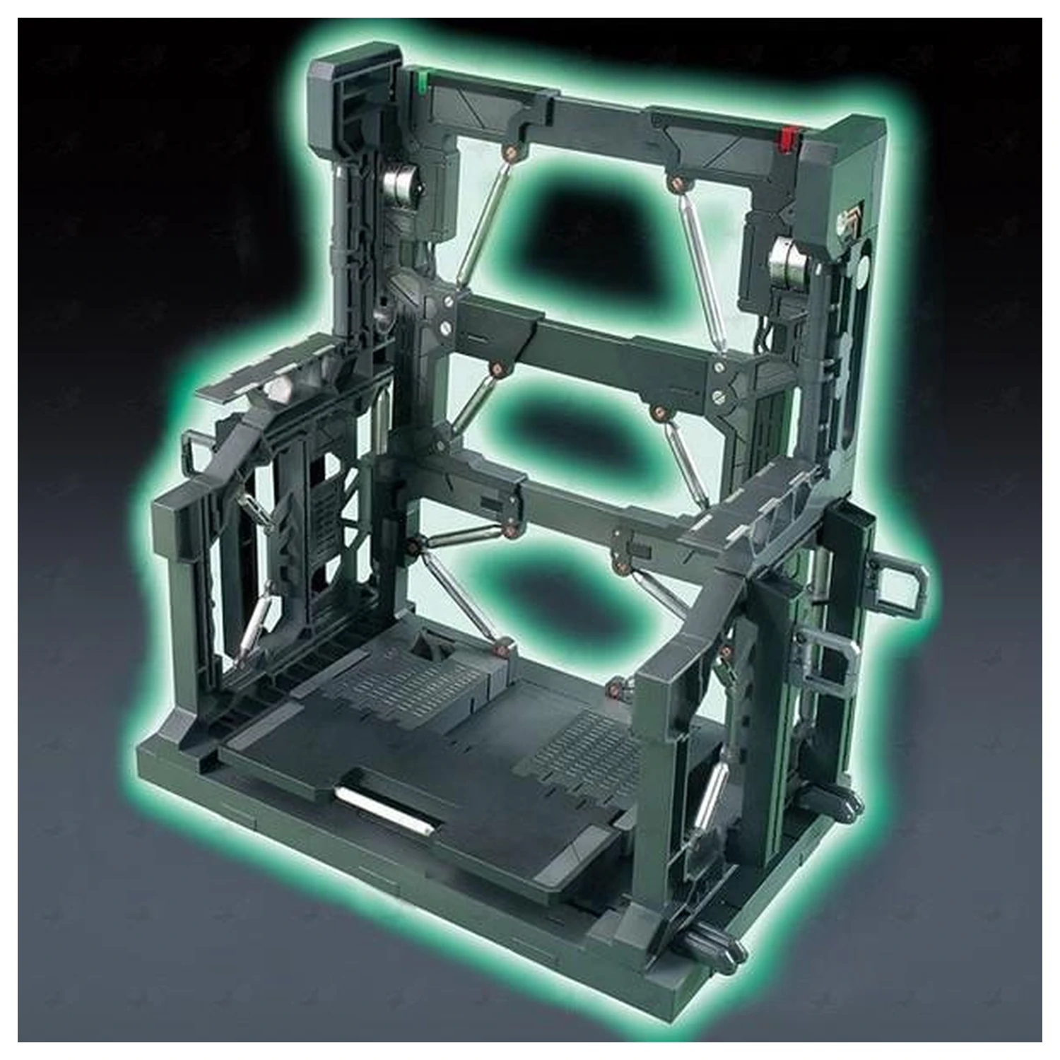 Gundam Builders Parts System Base 001 model komplet fotografija izdelka