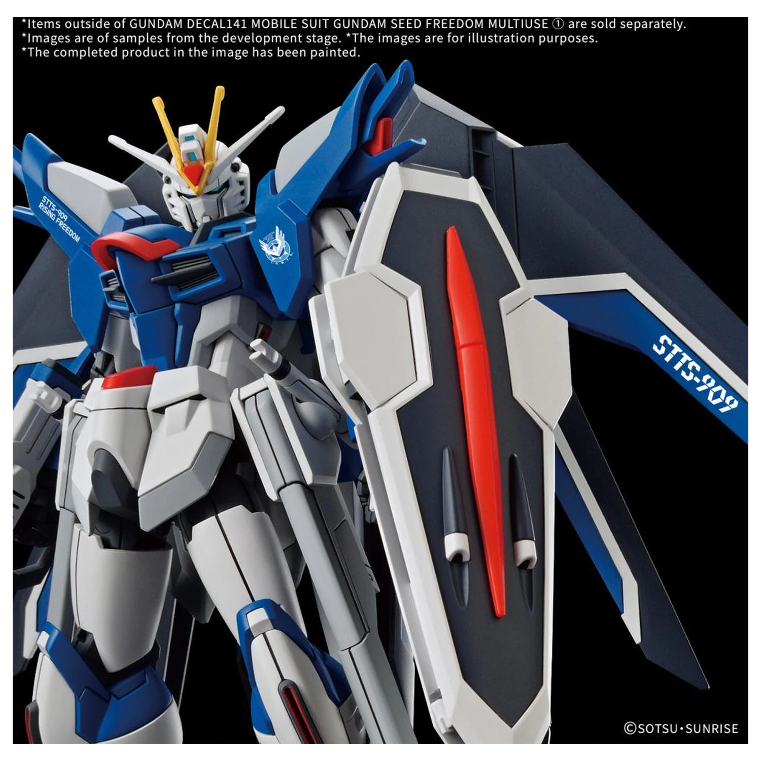 Gundam Decal 141 Gundam Seed Freedom večnamenski 1 model komplet fotografija izdelka