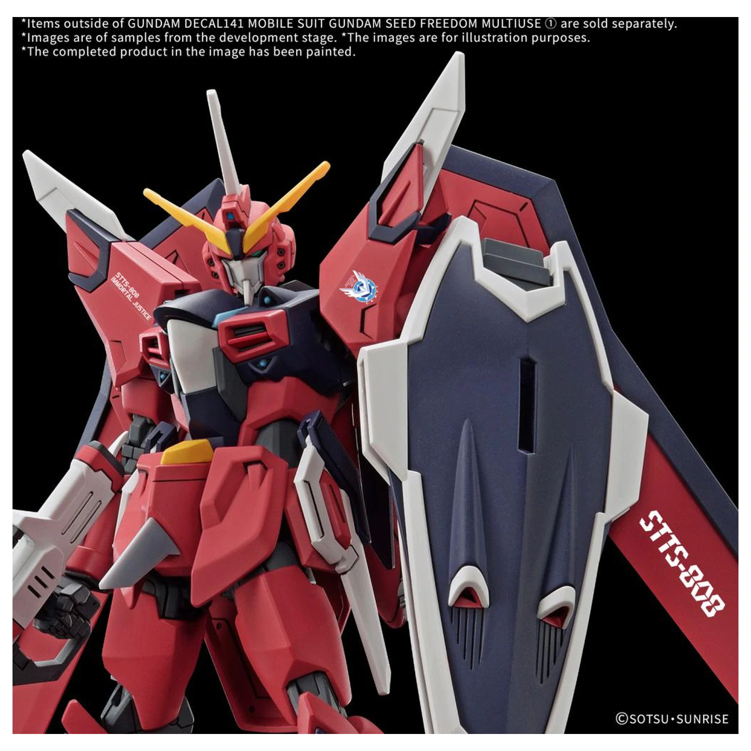 Gundam Decal 141 Gundam Seed Freedom večnamenski 1 model komplet fotografija izdelka