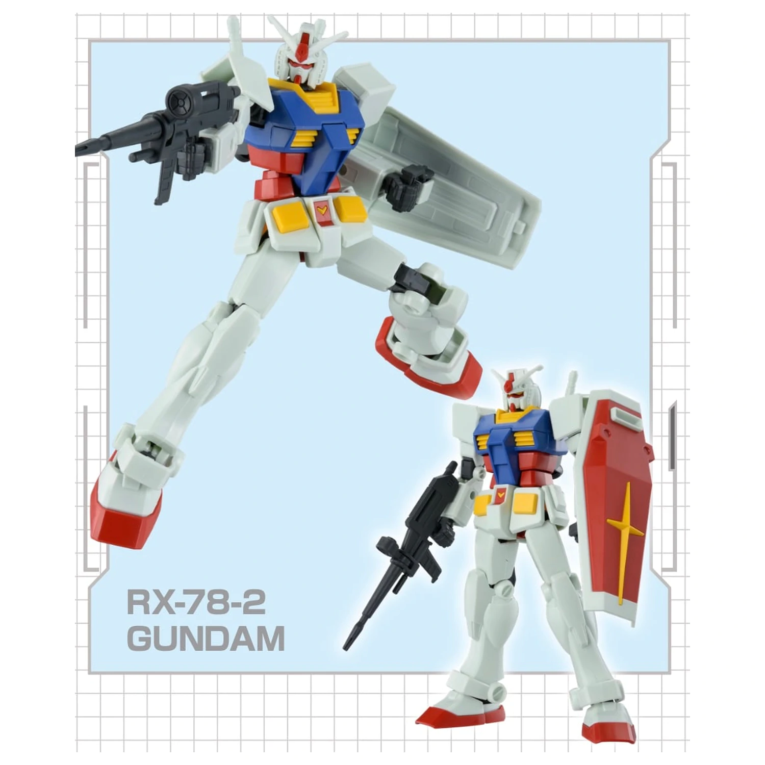 Gundam Entry Grade 1/144 RX-78-2 Gundam komplet modela fotografija izdelka