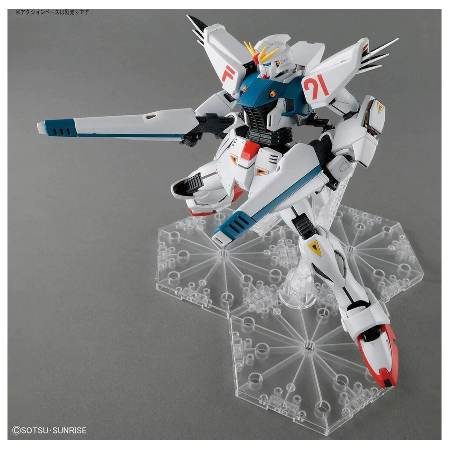 Model komplet MG 1/100 Gundam F91 Ver. 2.0 fotografija izdelka