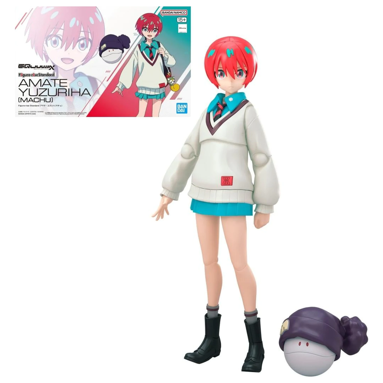 GUNDAM Figura-dvig Standard Amate Yuzuriha GquuuuuuX Series fotografija izdelka