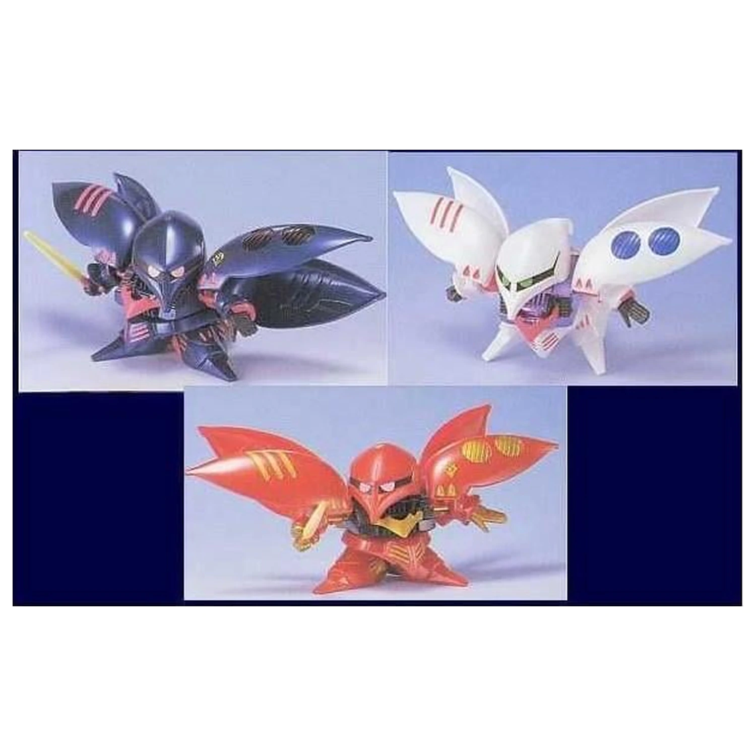 Gundam GG Qubeley Triple Collection komplet modela fotografija izdelka