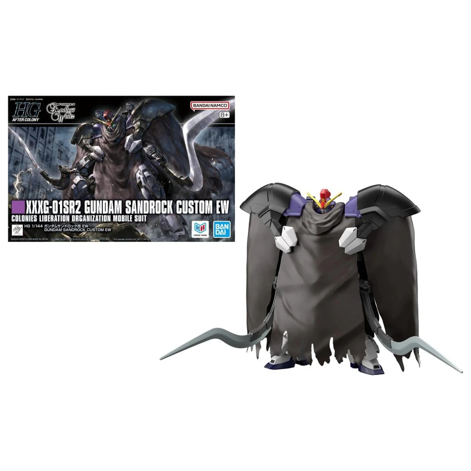 Gundam HG 1/144 Gundam Sandrock Custom EW Komplet modela fotografija izdelka
