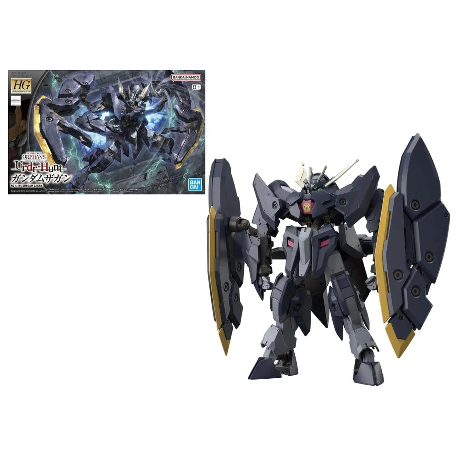 GUNDAM HG 1/144 Gundam Zagan komplet modela fotografija izdelka