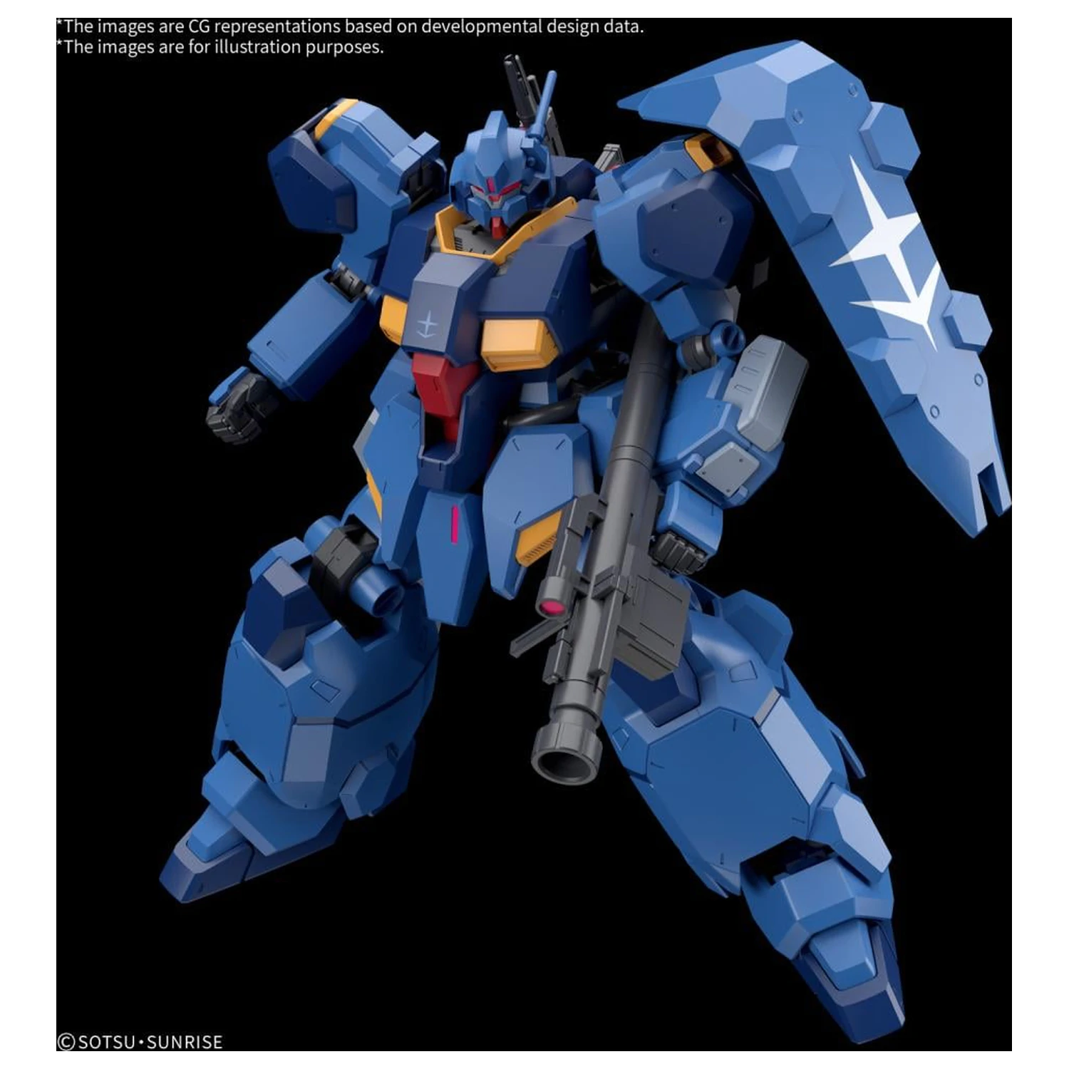 Gundam HG 1/144 Gustav Karl Type-00 Model komplet fotografija izdelka