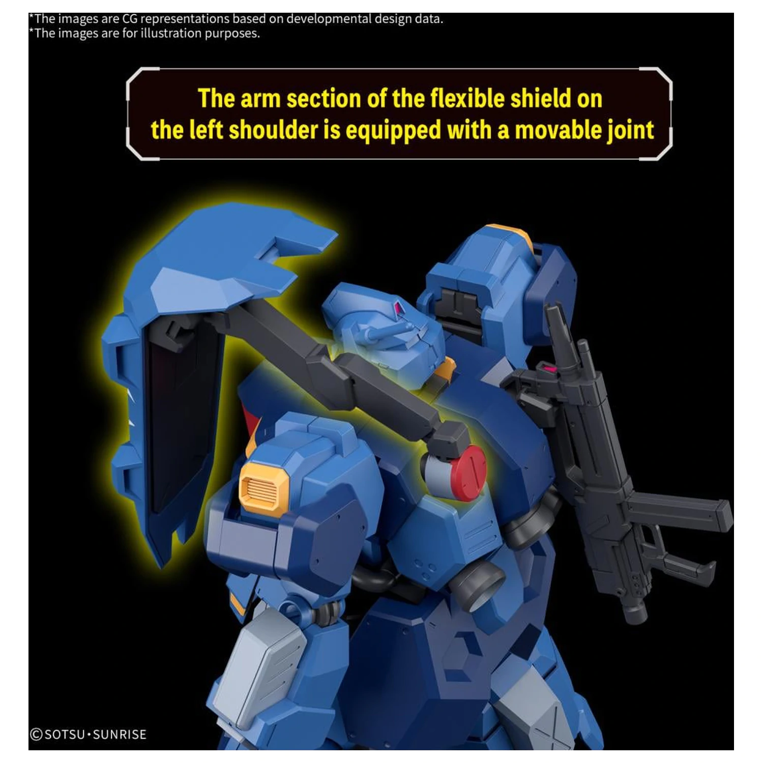 Gundam HG 1/144 Gustav Karl Type-00 Model komplet fotografija izdelka