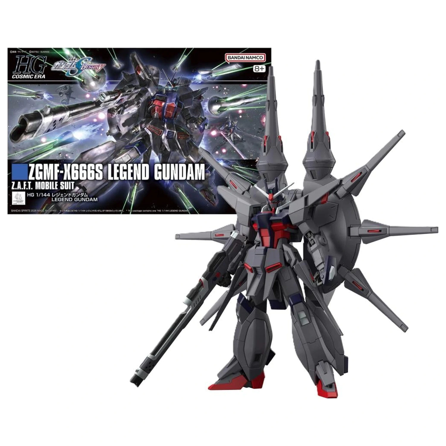 Gundam HG 1/144 Legend Gundam komplet modela fotografija izdelka