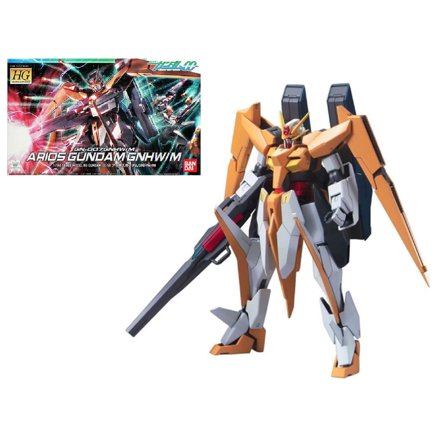GUNDAM HG 1/44 Arios Gundam GNHW/M model komplet fotografija izdelka