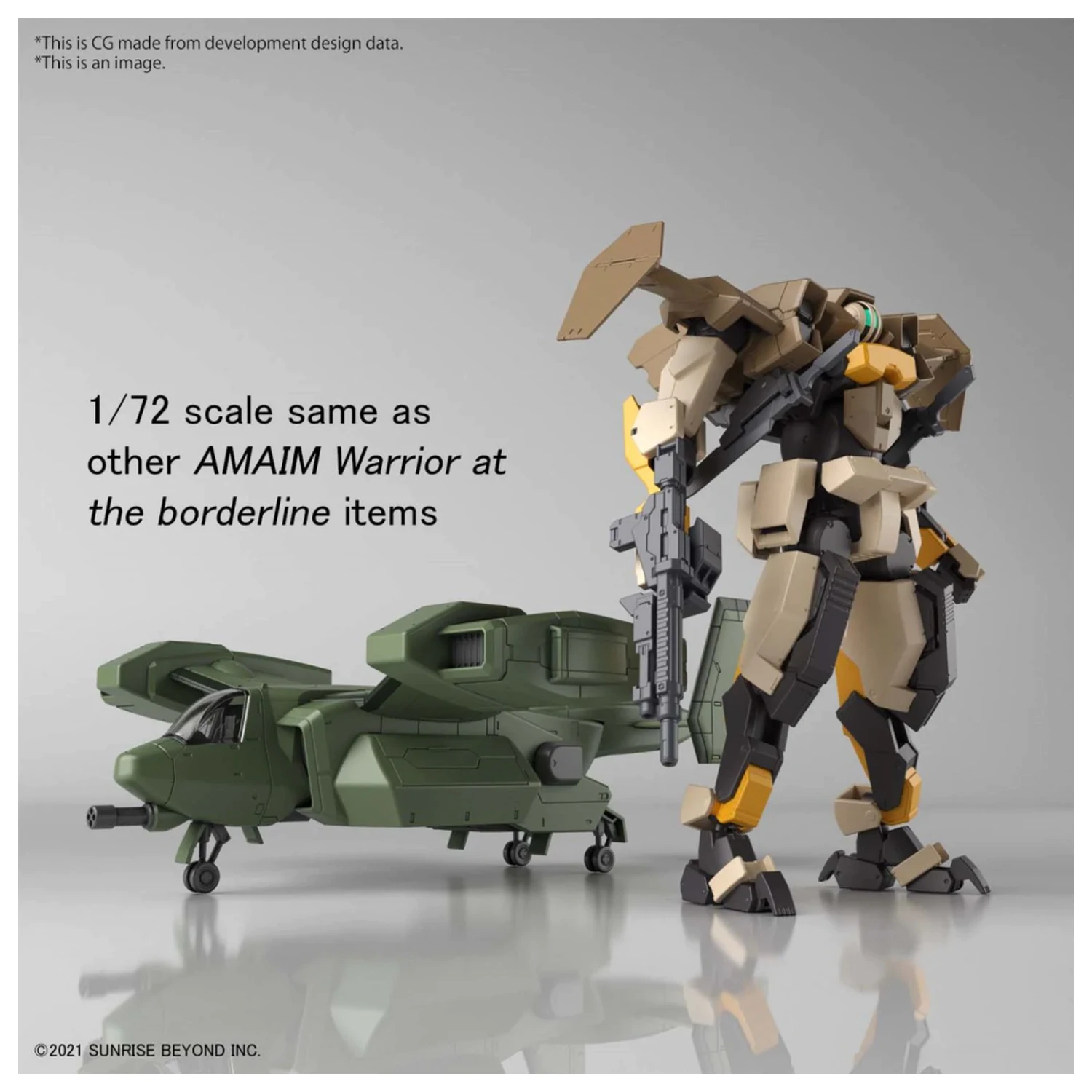 Gundam HG 1/72 V-33 Stork Carrier komplet modelov fotografija izdelka