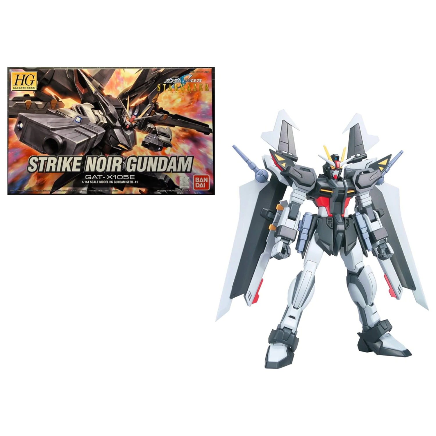 GUNDAM HG Strike Noir Gundam 1/144 komplet modelov fotografija izdelka