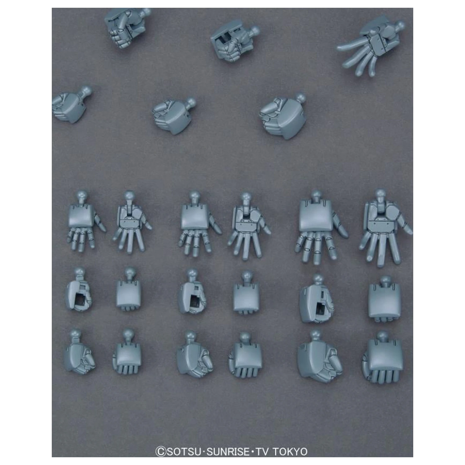 Gundam HGBC 1/144 Jigen Build Knuckles (okrogle) komplet modela fotografija izdelka