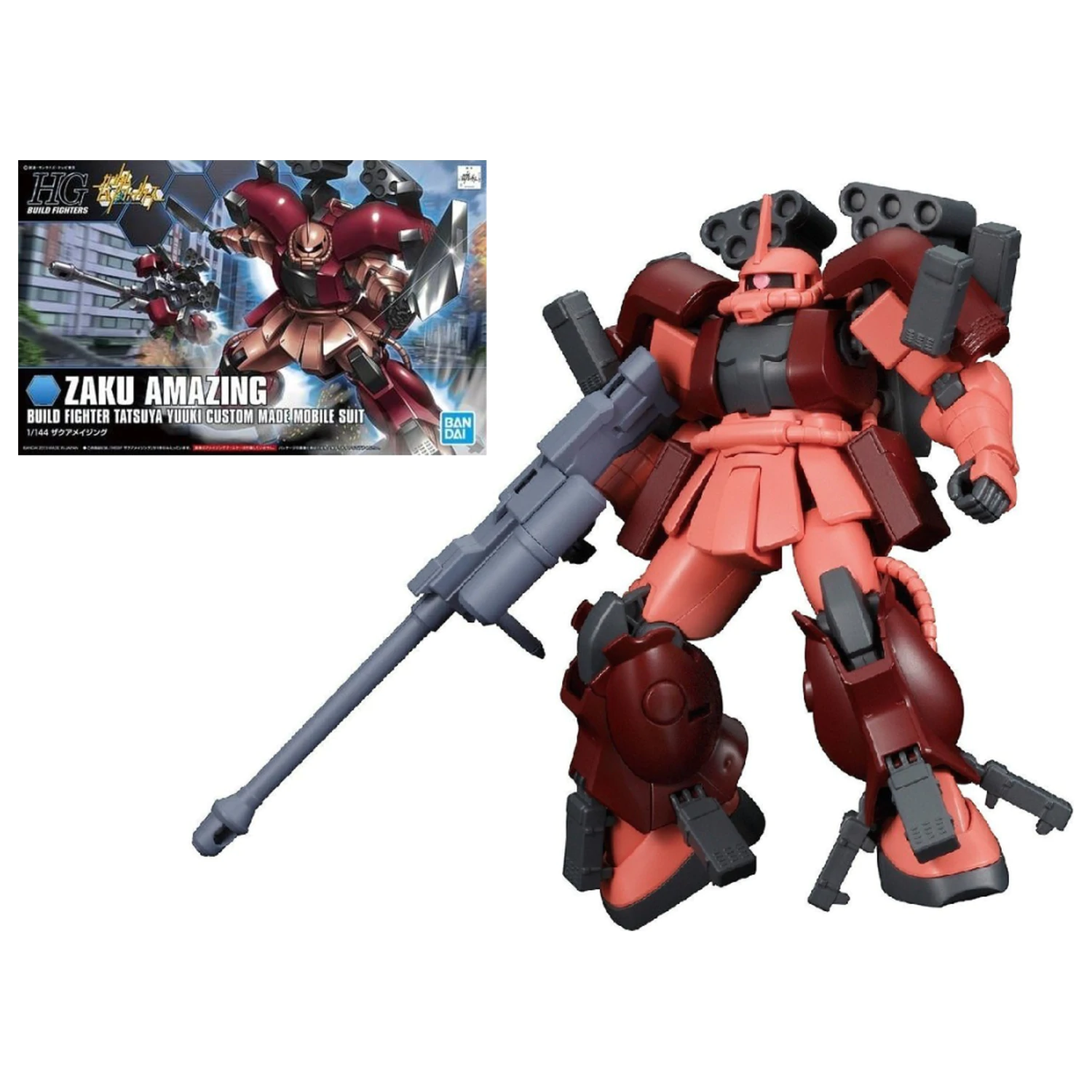 GUNDAM HGBF 1/144 Zaku Amazing komplet modelov fotografija izdelka