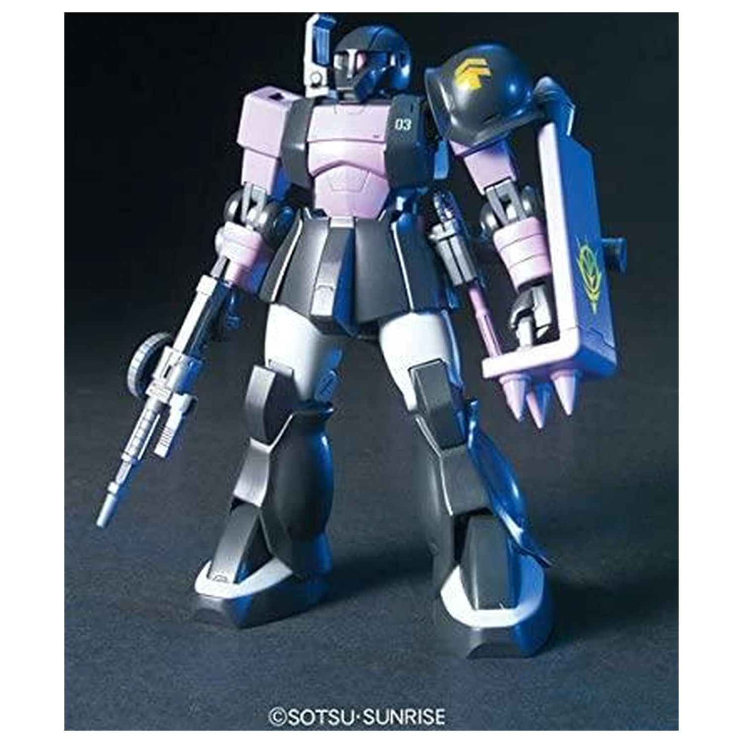 Gundam HGUC 1/144 MS-05B Zaku 1 komplet modela fotografija izdelka