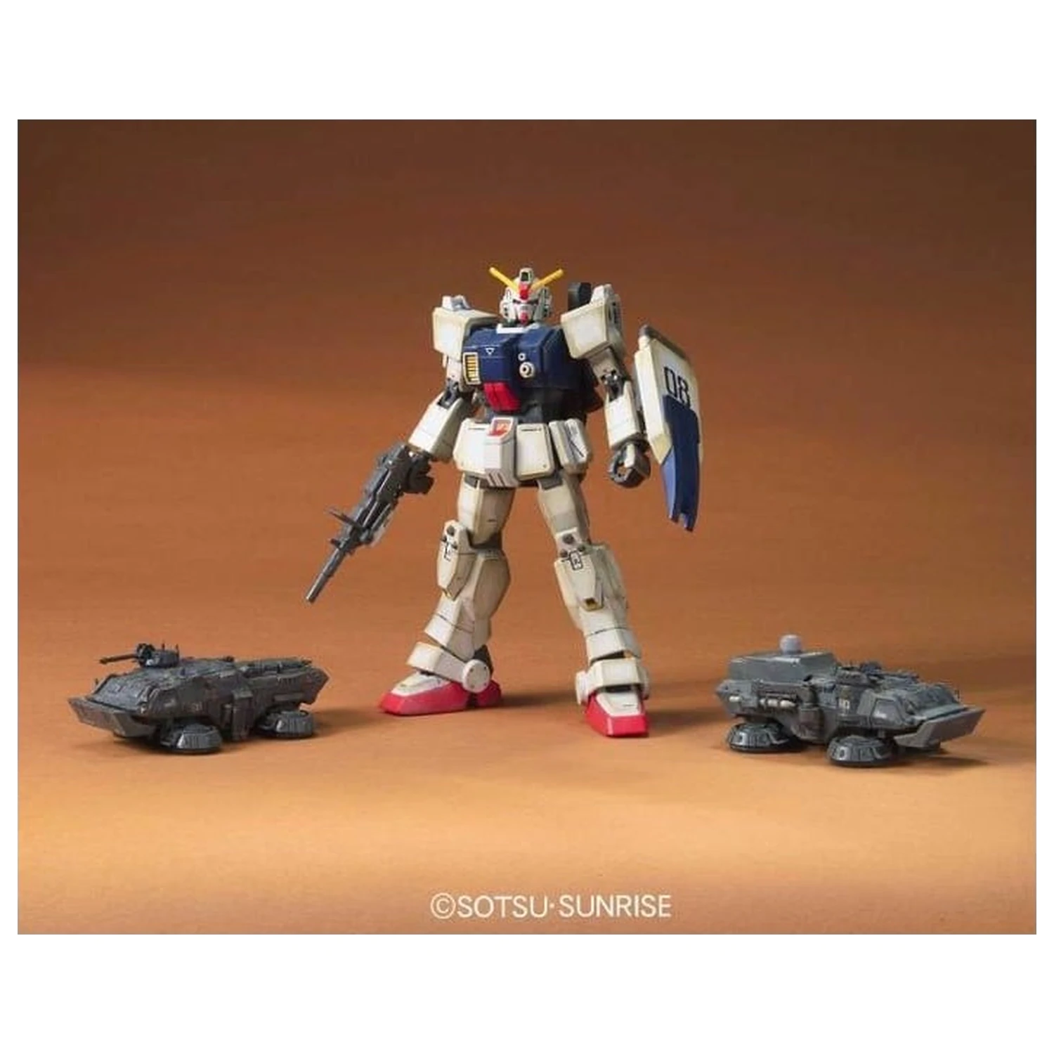 Gundam HGUC 1/144 RX-79(G) Gundam The Ground War Set fotografija izdelka