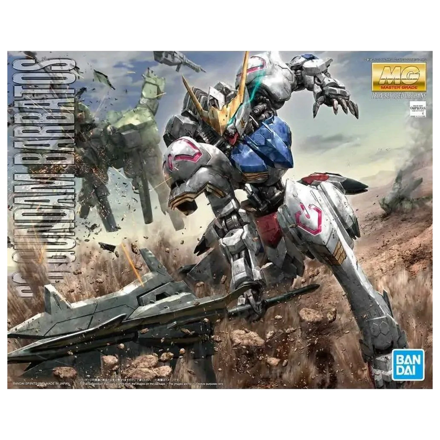 Gundam Iron-Blooded Orphans ASW-G-08 Gundam Barbatos komplet modela gibljive obleke MG 1/100 fotografija izdelka