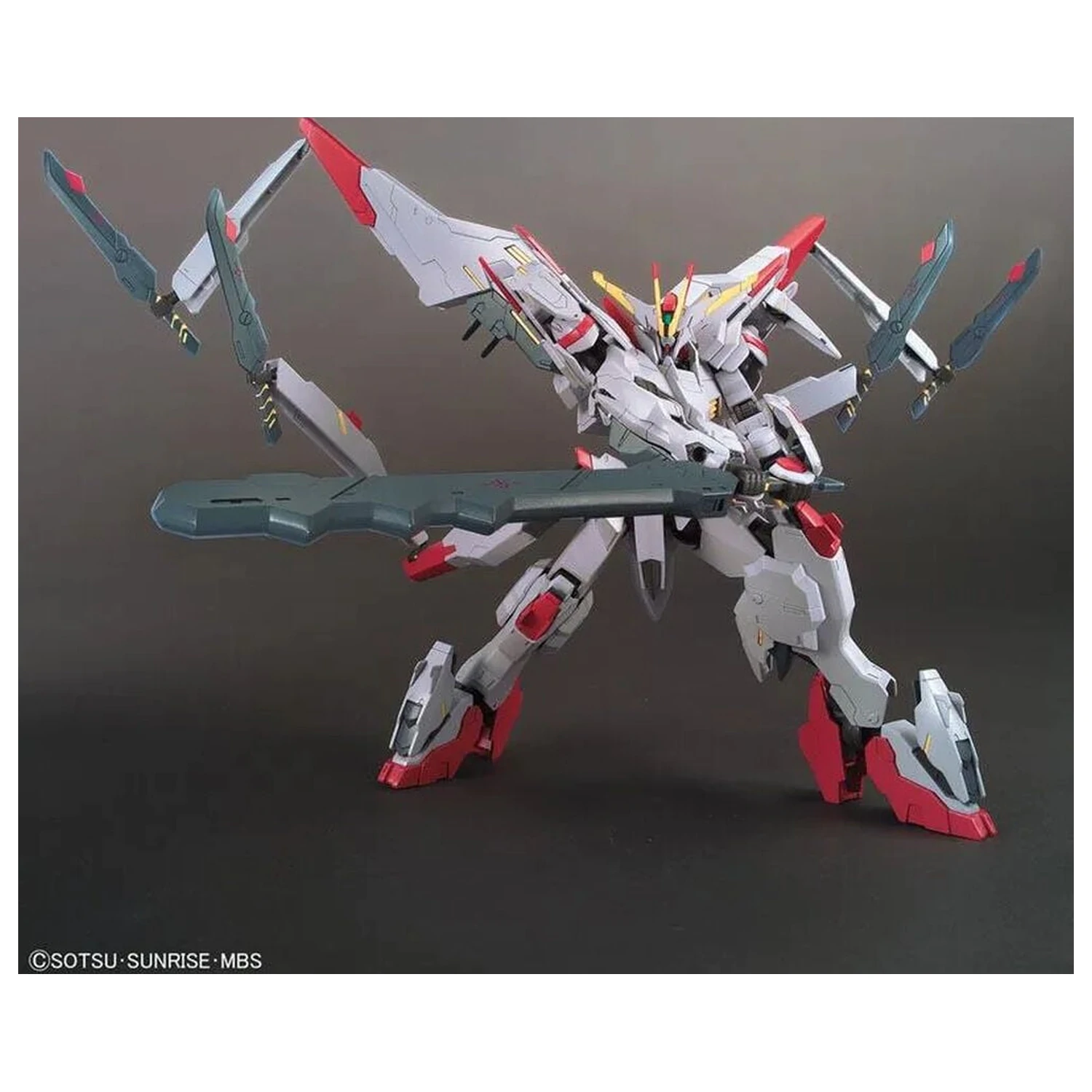Gundam Iron-Blooded Orphans Urdr Hunt ASW-G-35 Gundam Marchosias model komplet Mobile Suit HG 1/144 fotografija izdelka