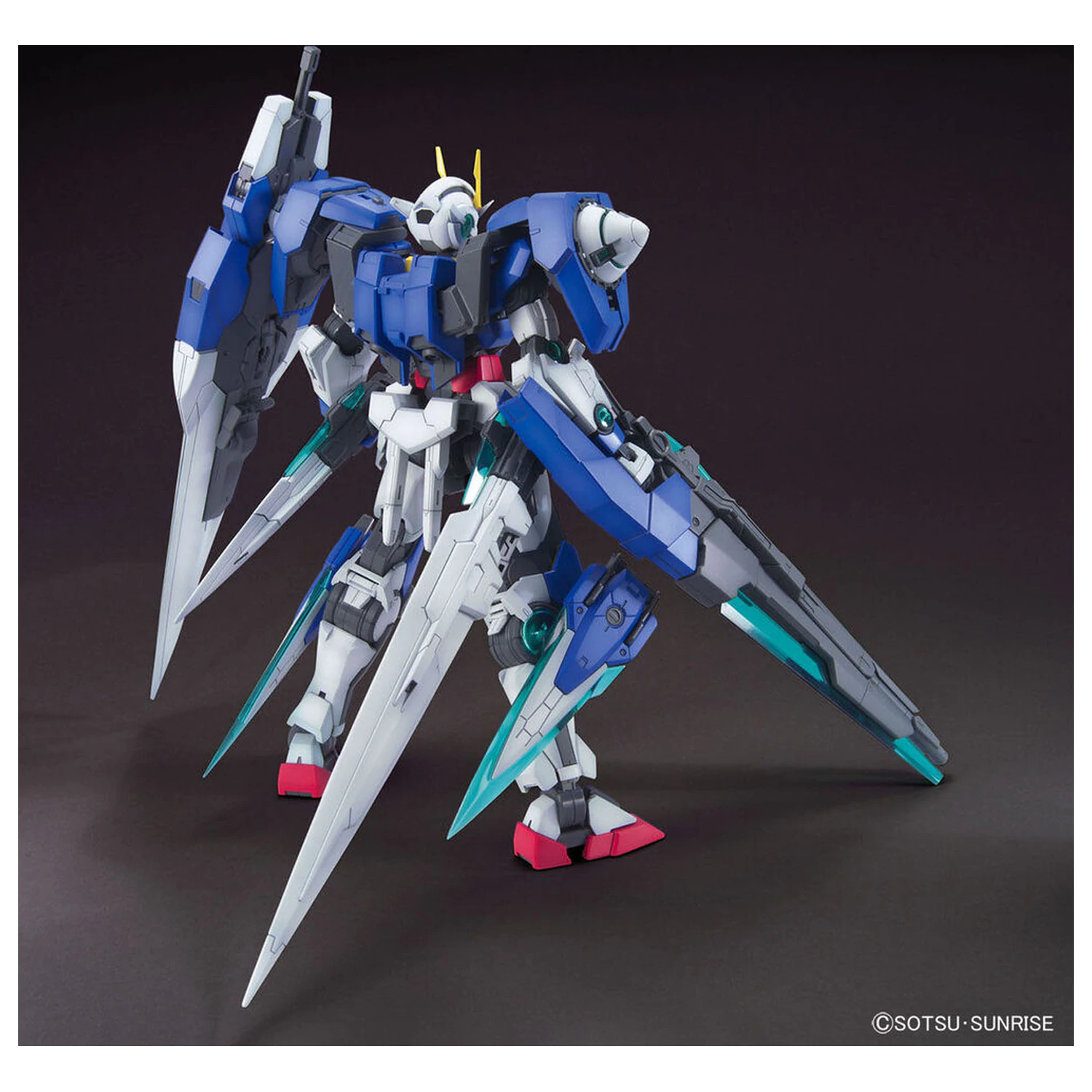 Model komplet MG 1/100 00 Gundam Seven Sword/G fotografija izdelka