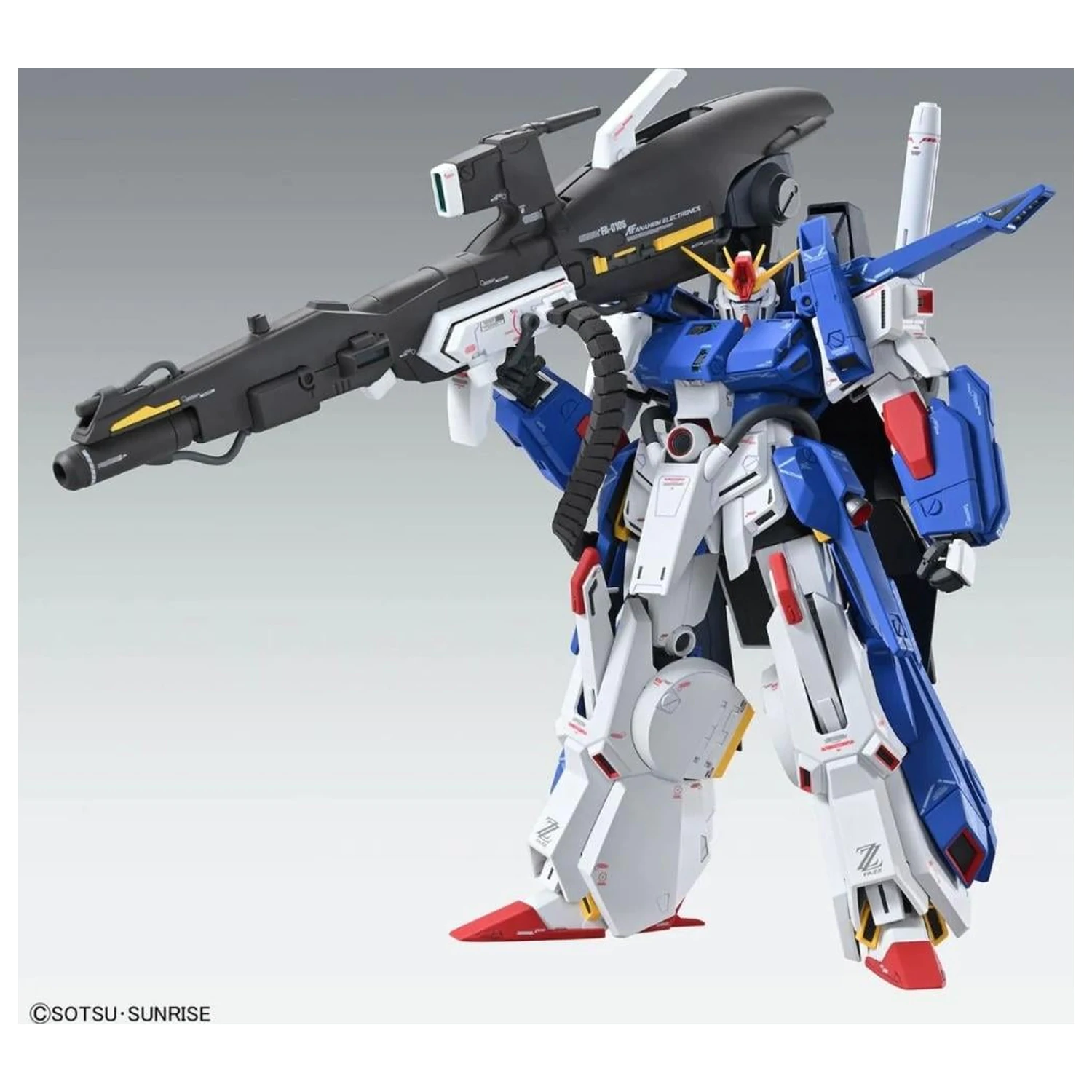 Gundam MG 1/100 Full Armor ZZ Gundam Ver. Ka model komplet fotografija izdelka