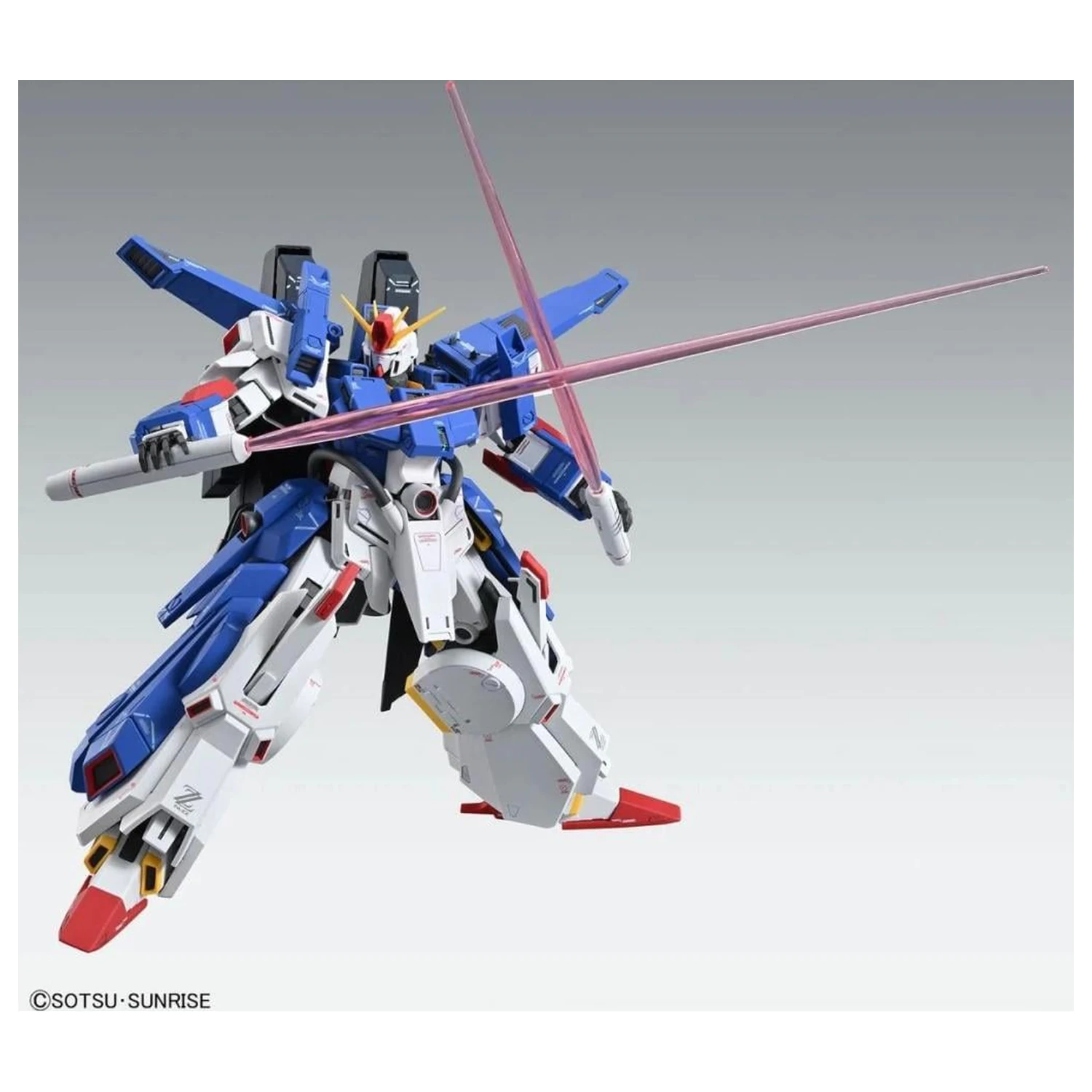 Gundam MG 1/100 Full Armor ZZ Gundam Ver. Ka model komplet fotografija izdelka