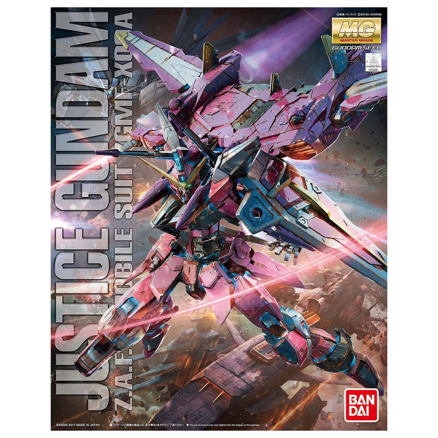 Komplet modela MG 1/100 Infinite Justice Gundam fotografija izdelka