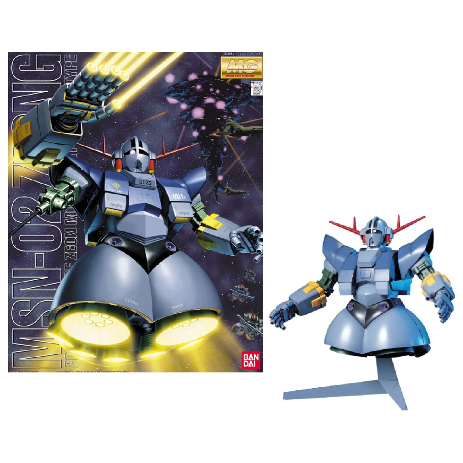GUNDAM MG 1/100 MSN-02 Zeong komplet modela fotografija izdelka