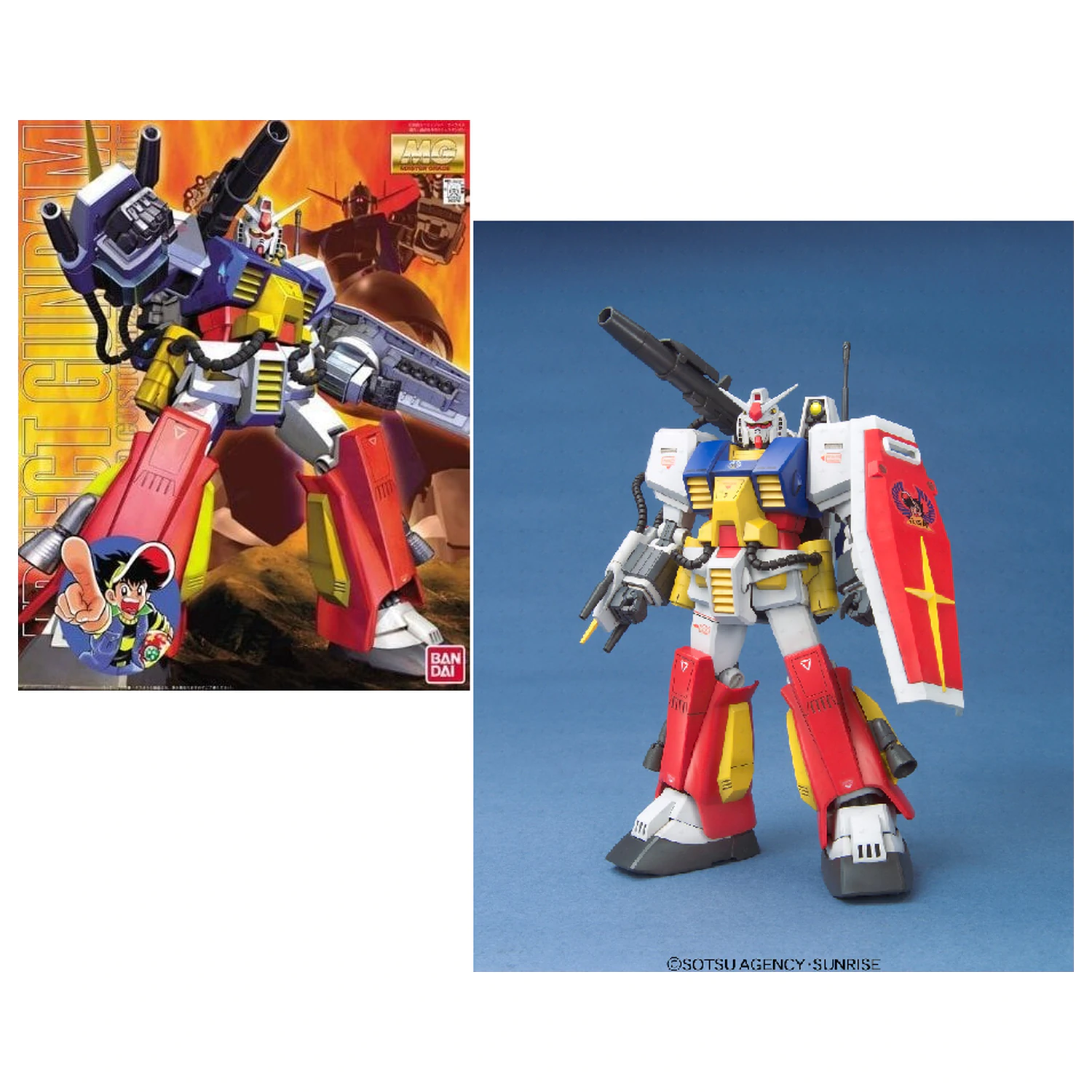 Gundam MG 1/100 Perfect Gundam komplet modela fotografija izdelka