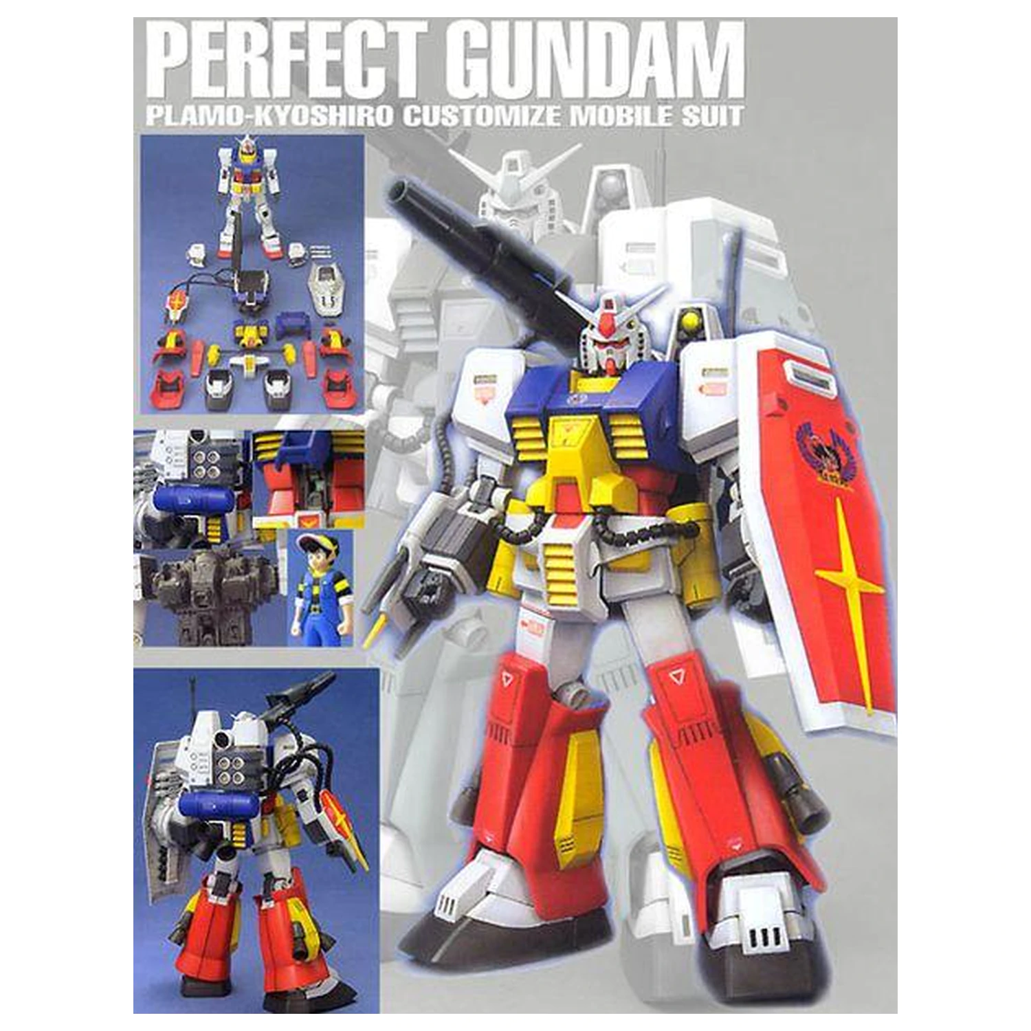 Gundam MG 1/100 Perfect Gundam komplet modela fotografija izdelka