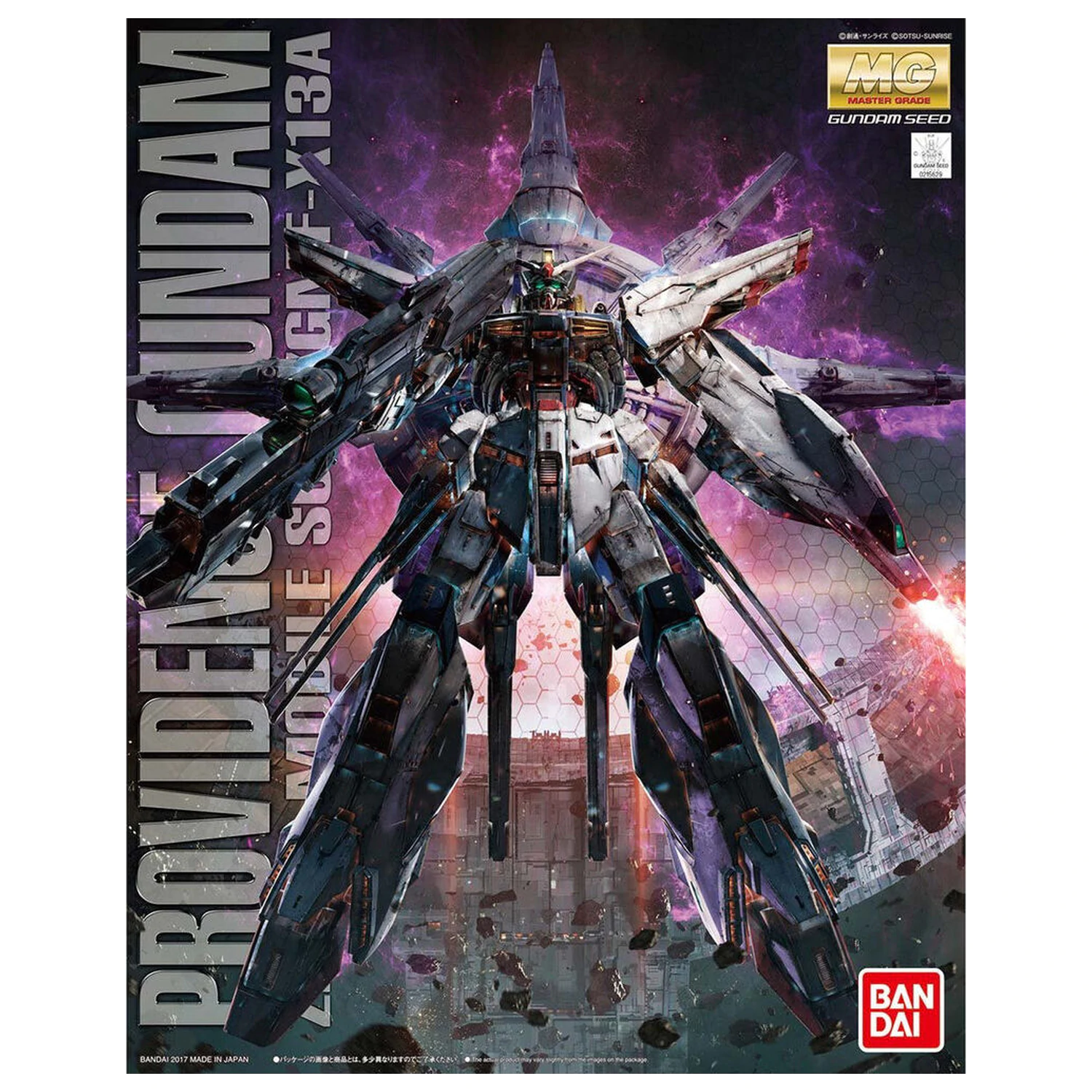 Model komplet MG 1/100 Providence Gundam fotografija izdelka