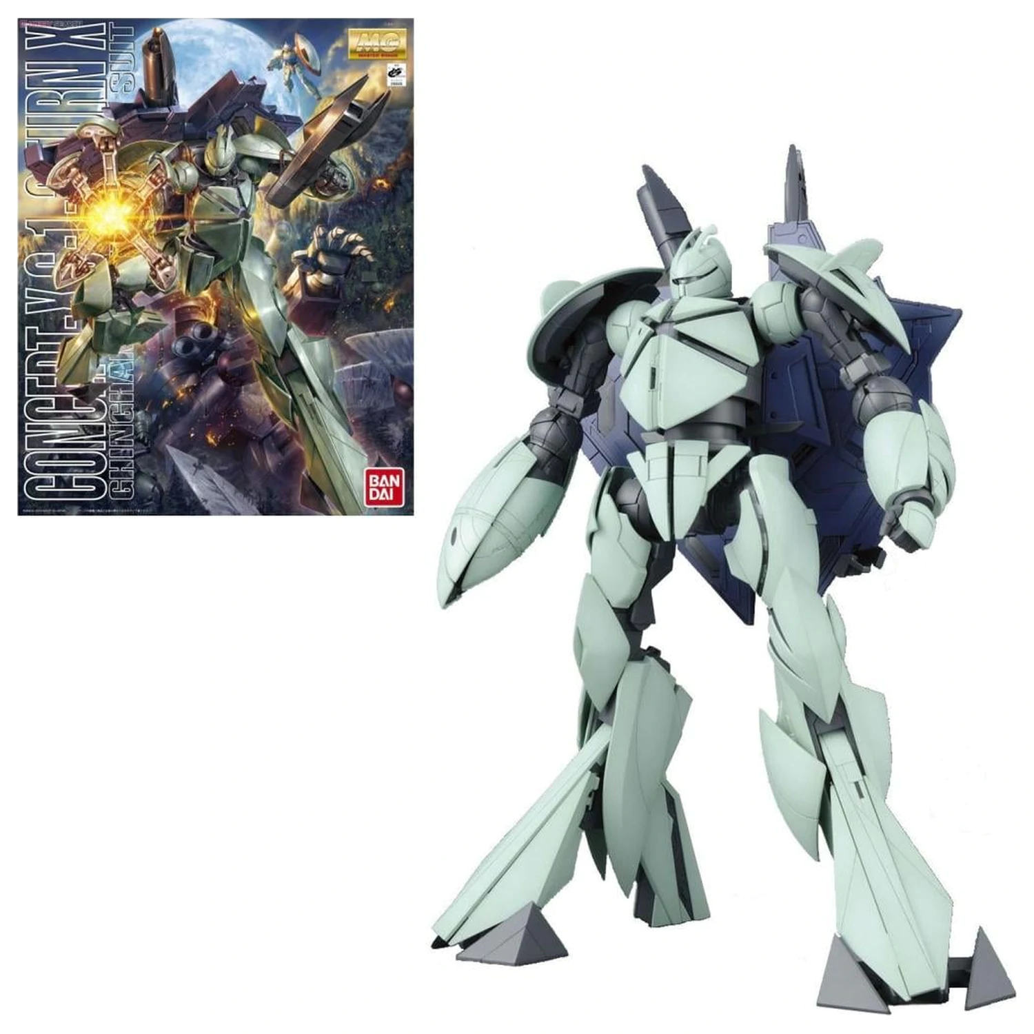Gundam MG 1/100 Turn X komplet modela fotografija izdelka