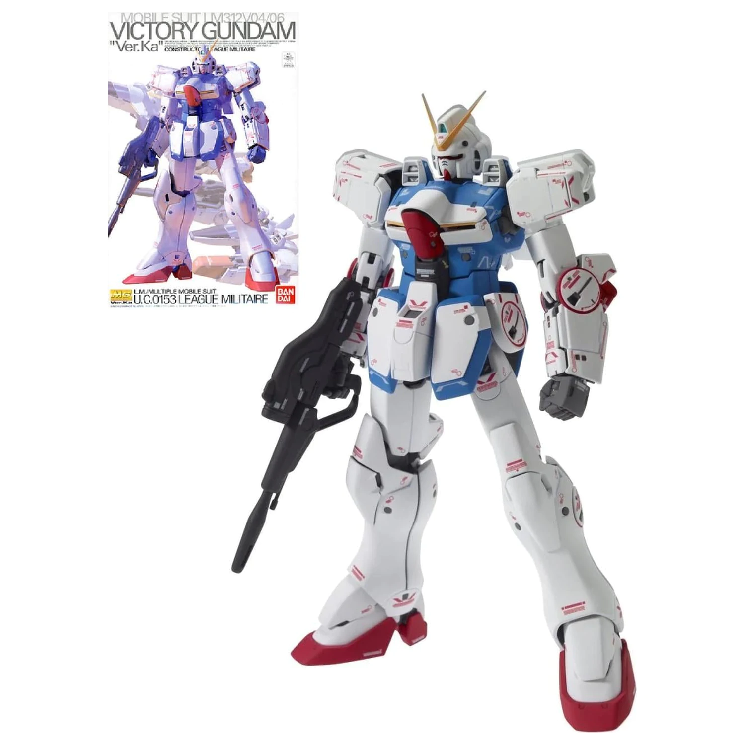 GUNDAM MG 1/100 V Gundam Ver.Ka komplet modela fotografija izdelka